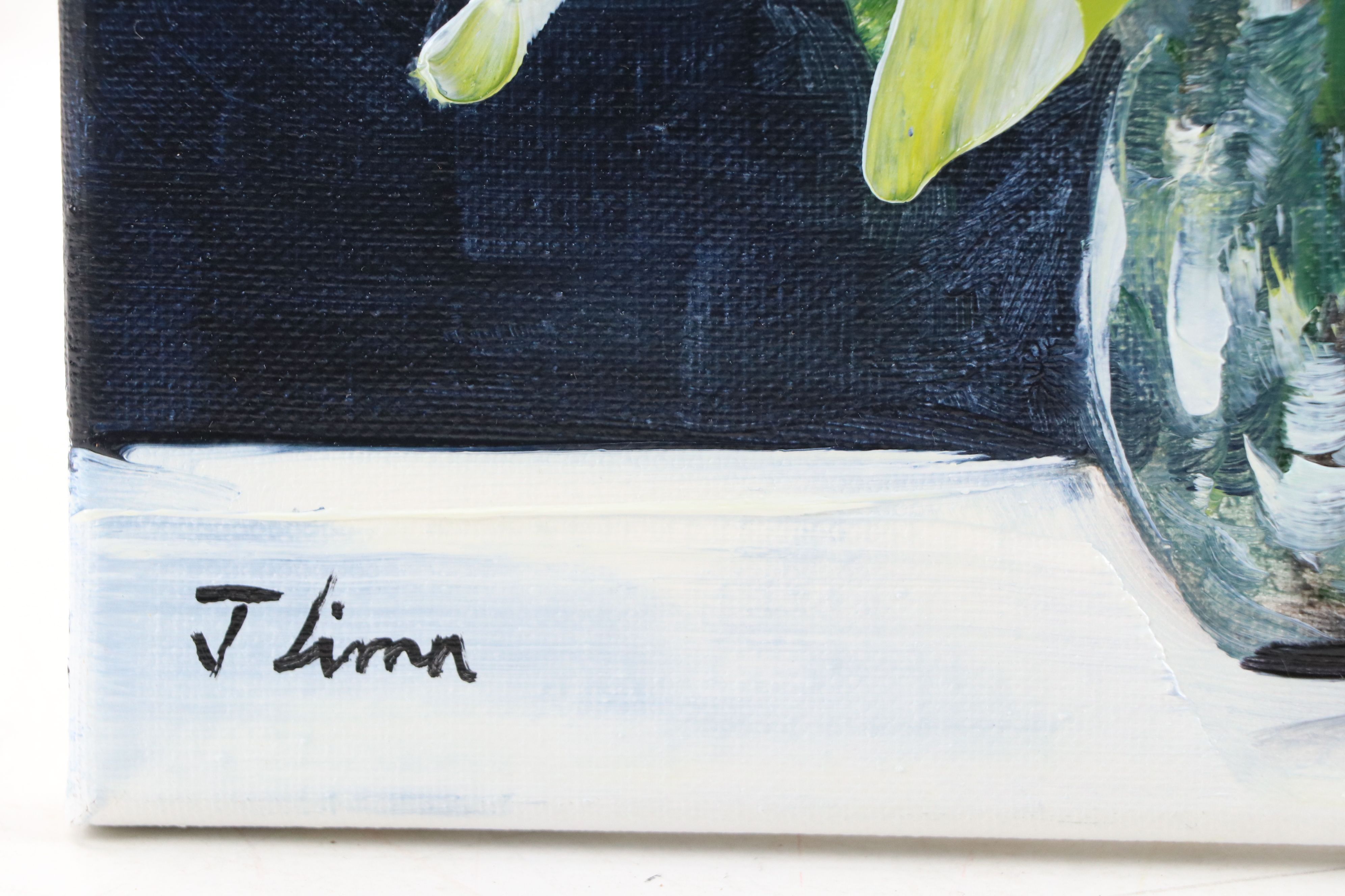 José M. Lima Floral Still Life Oil Painting, 2026