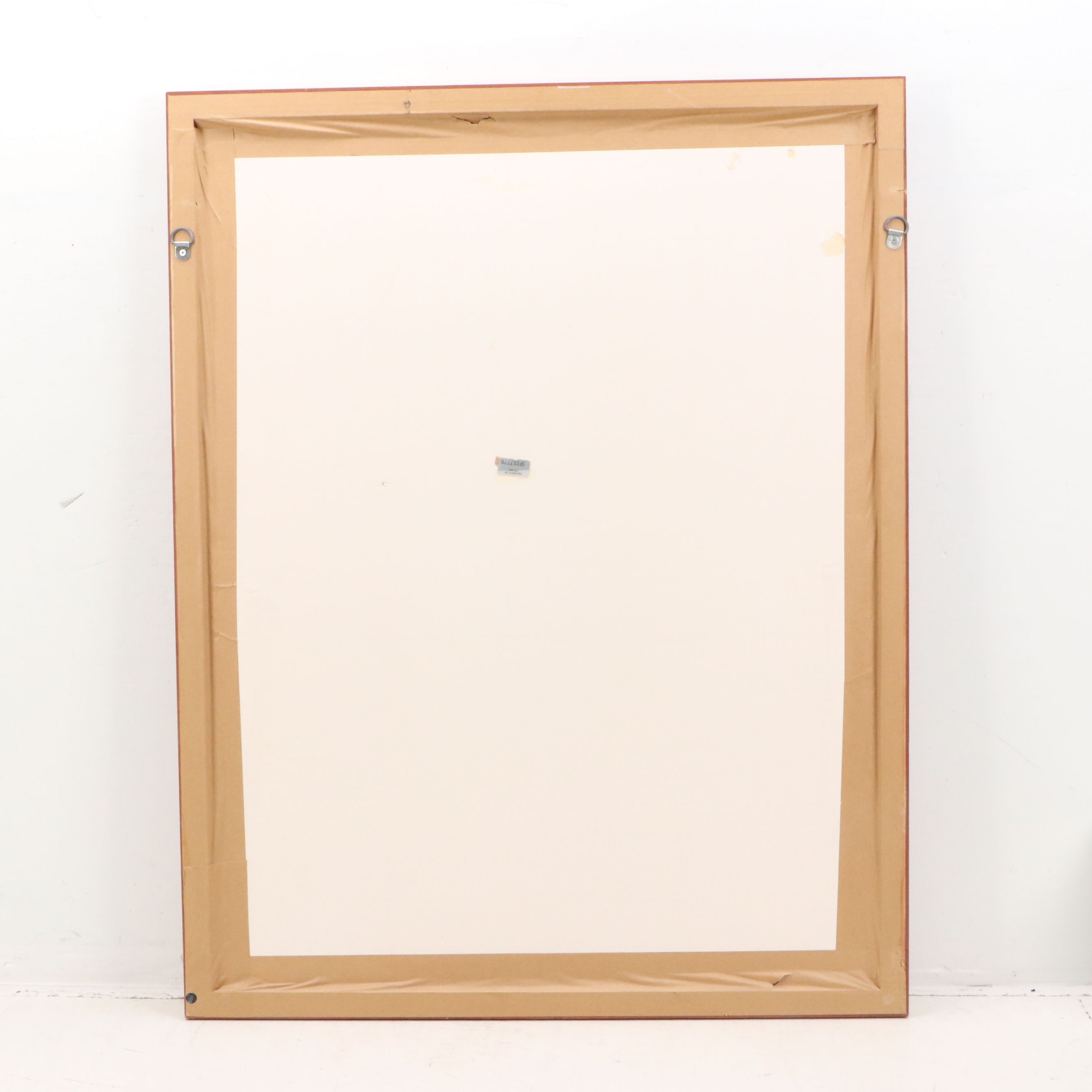 Stephen Edlich Modernist Etching ""Reflections on a Season's Landscape," 1980s