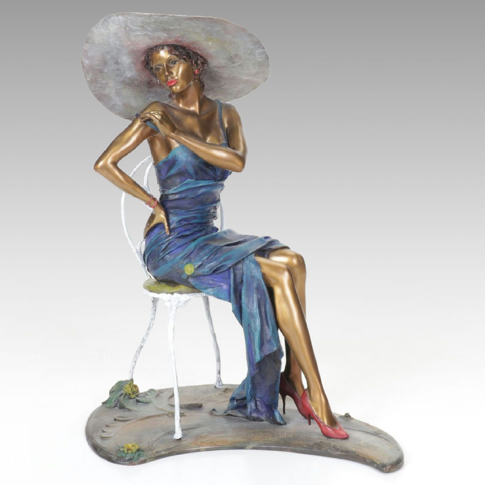 "Brigitte" Limited Edition Bronze Sculpture by Isaac Maimon, 1999