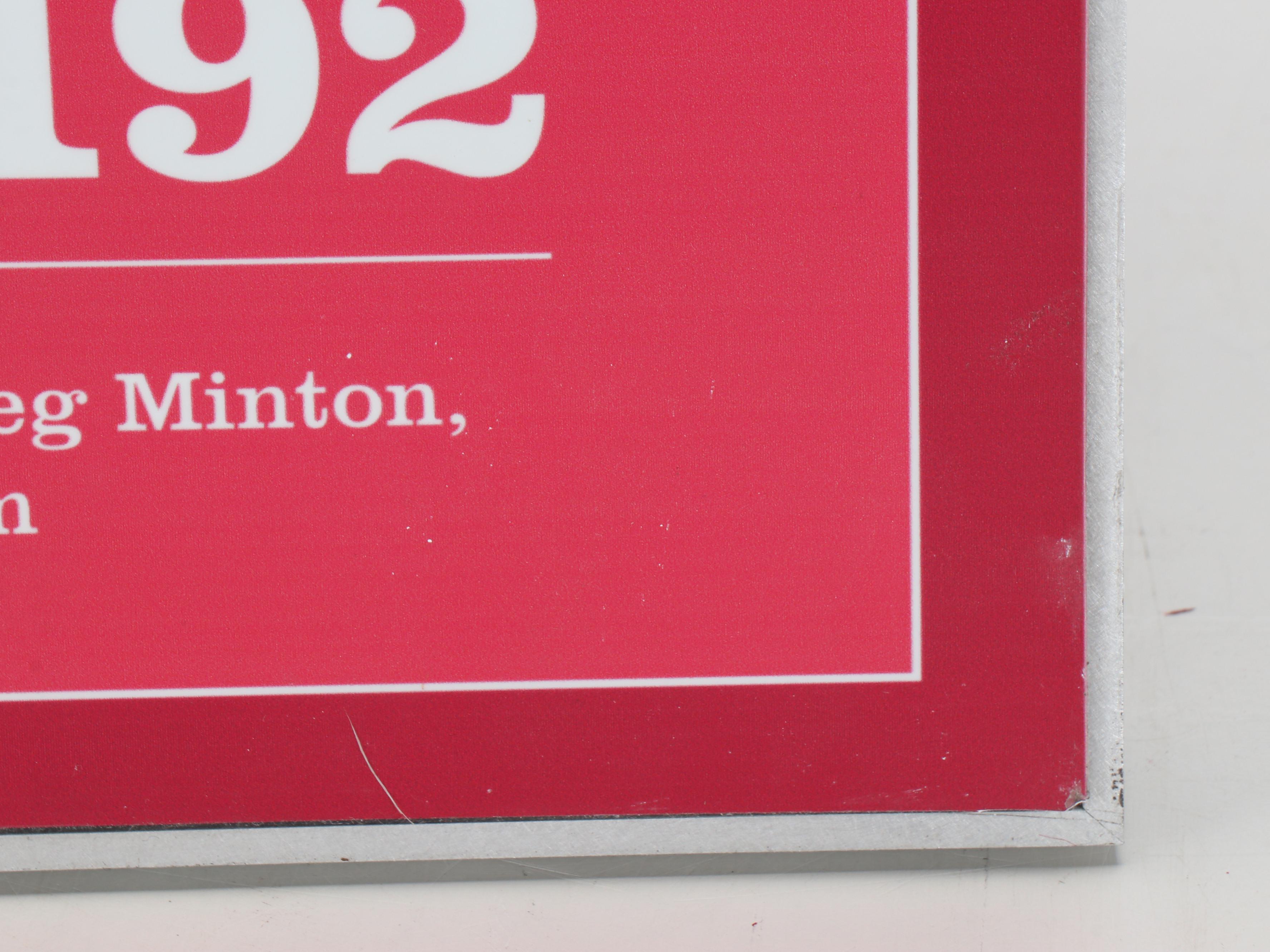 Cincinnati Reds Hall of Fame Pete Rose Career Hits Signs