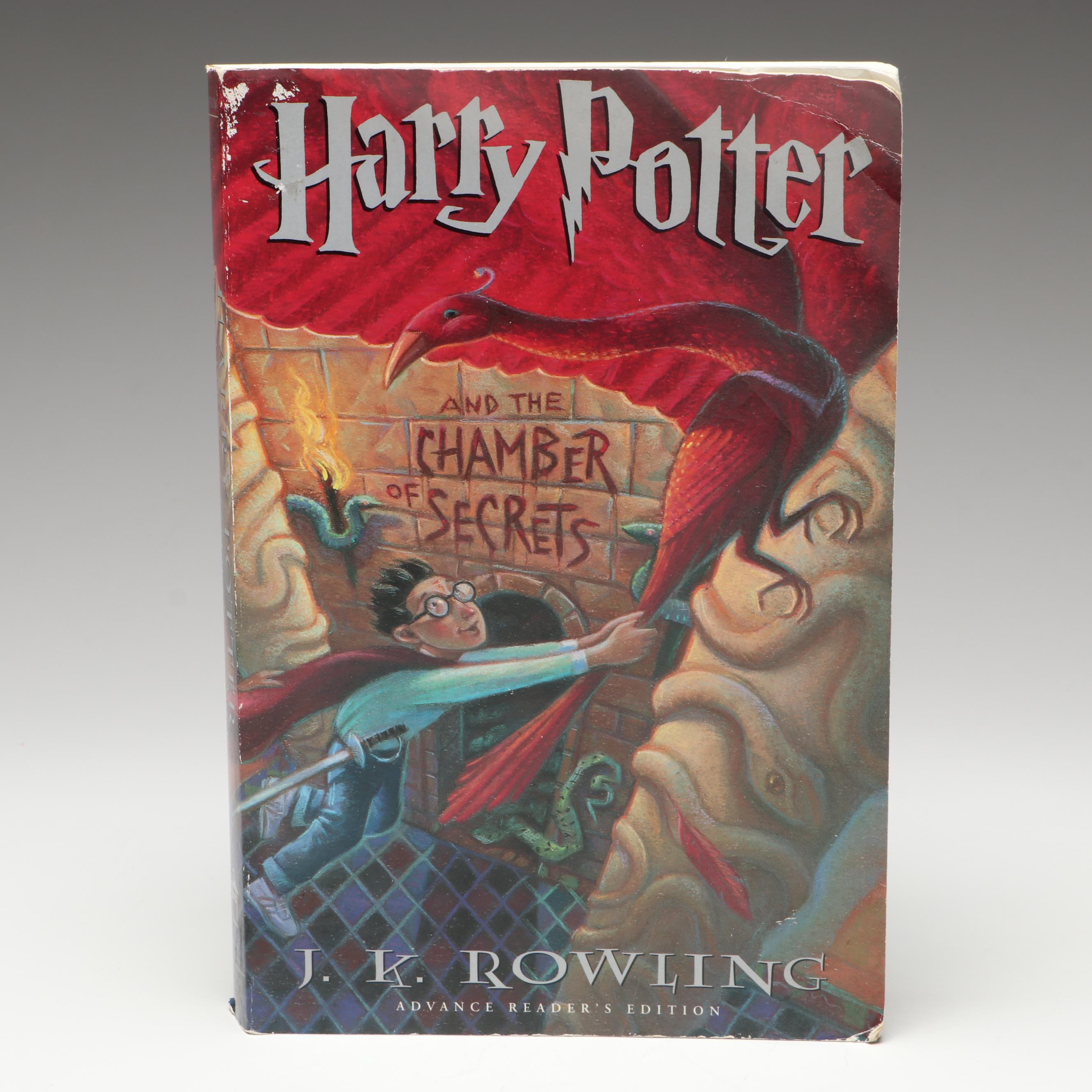 Advance Reader's Copy "Harry Potter and the Chamber of Secrets" by J. K. Rowling