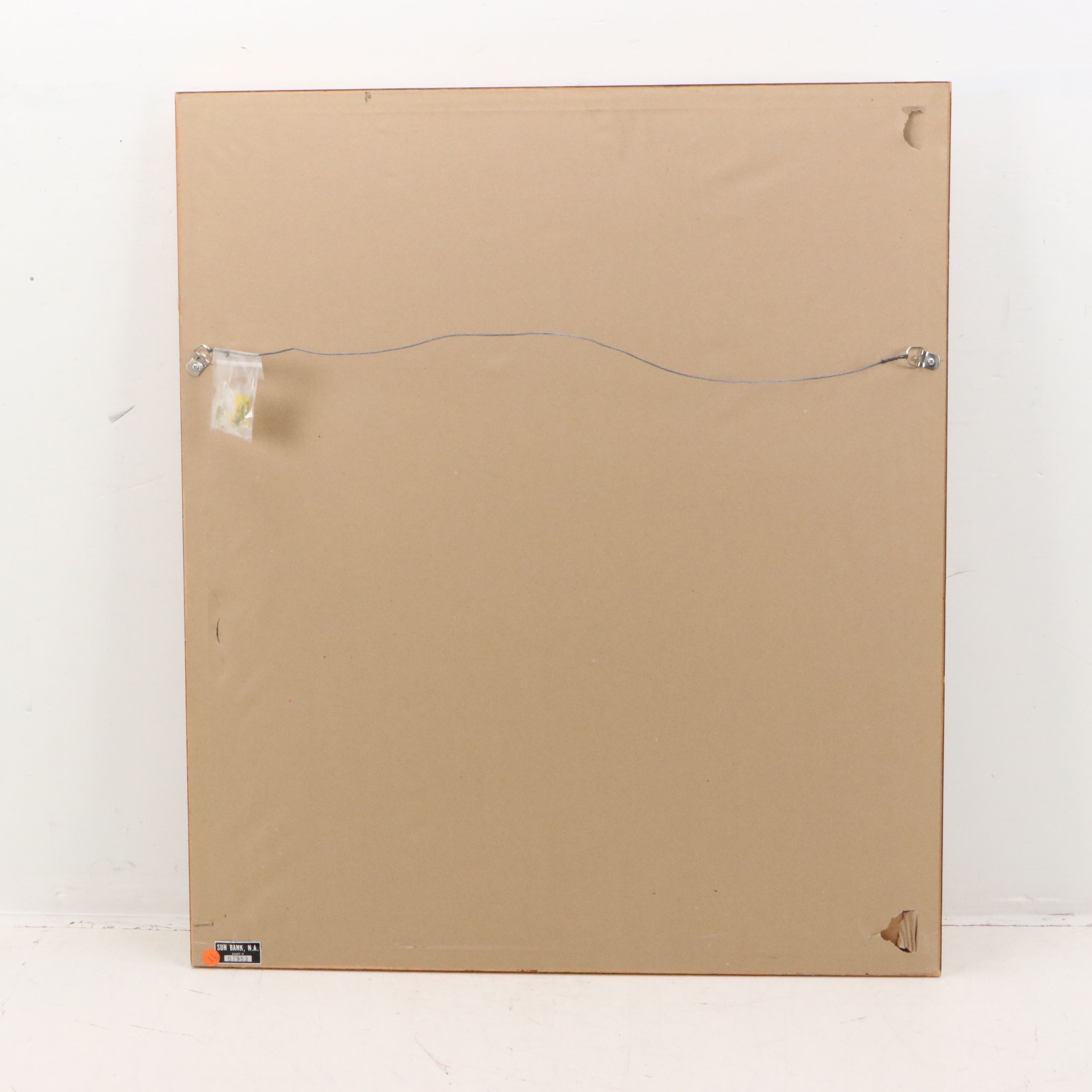 Lucien Harris III Ornithological Gouache Painting of Blue Heron