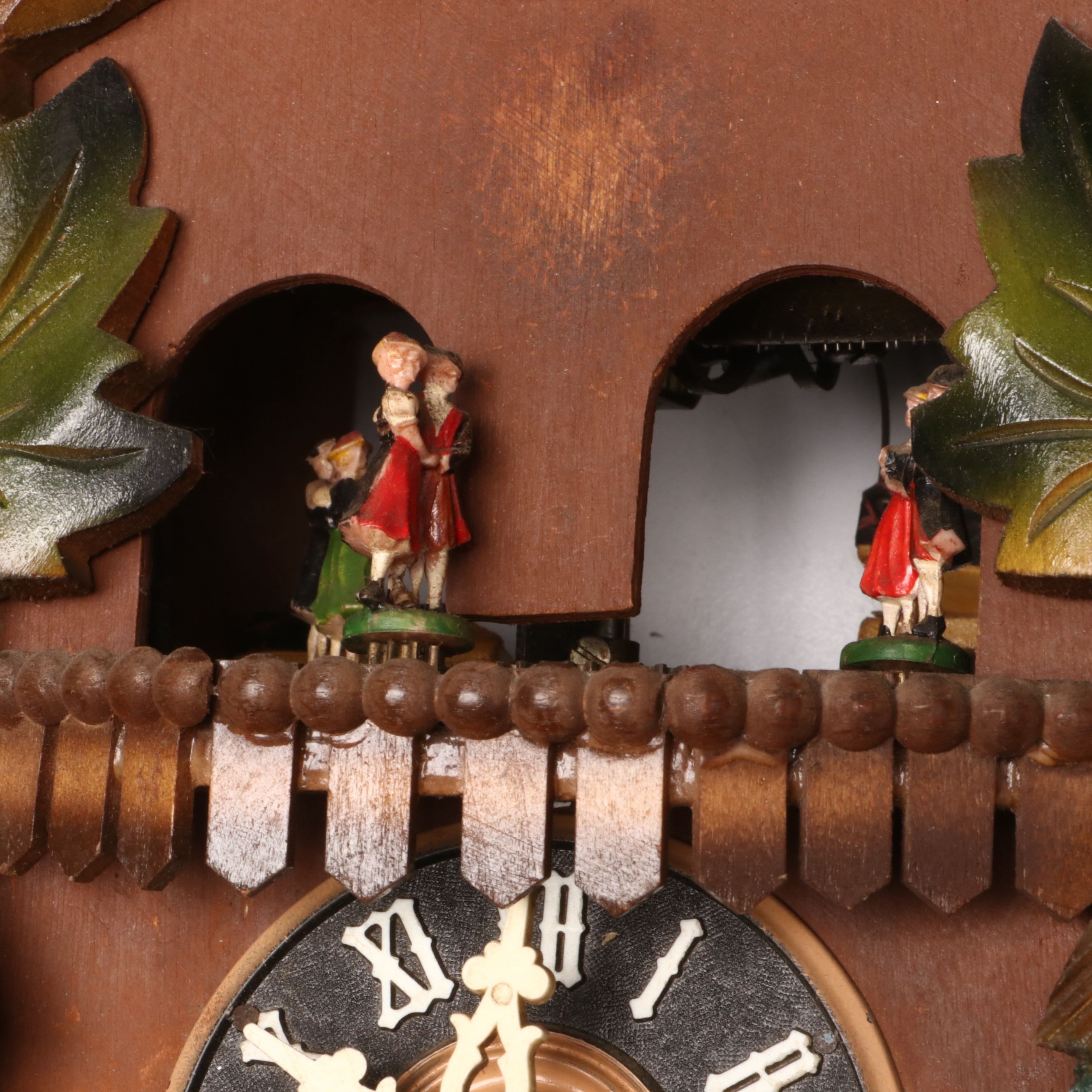 Thorens with Other Wooden Cuckoo Clock, Mid to Late 20th Century