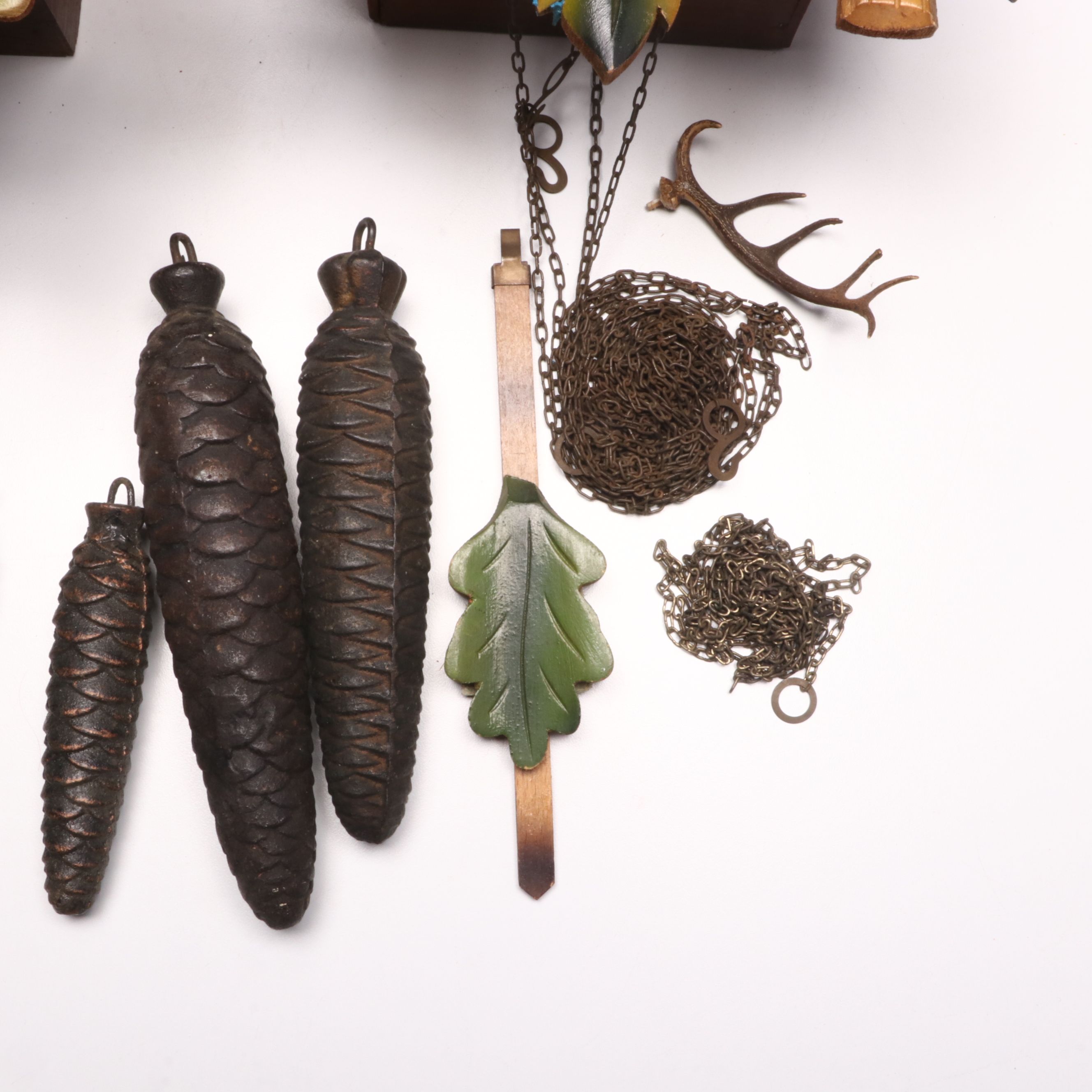 Thorens with Other Wooden Cuckoo Clock, Mid to Late 20th Century