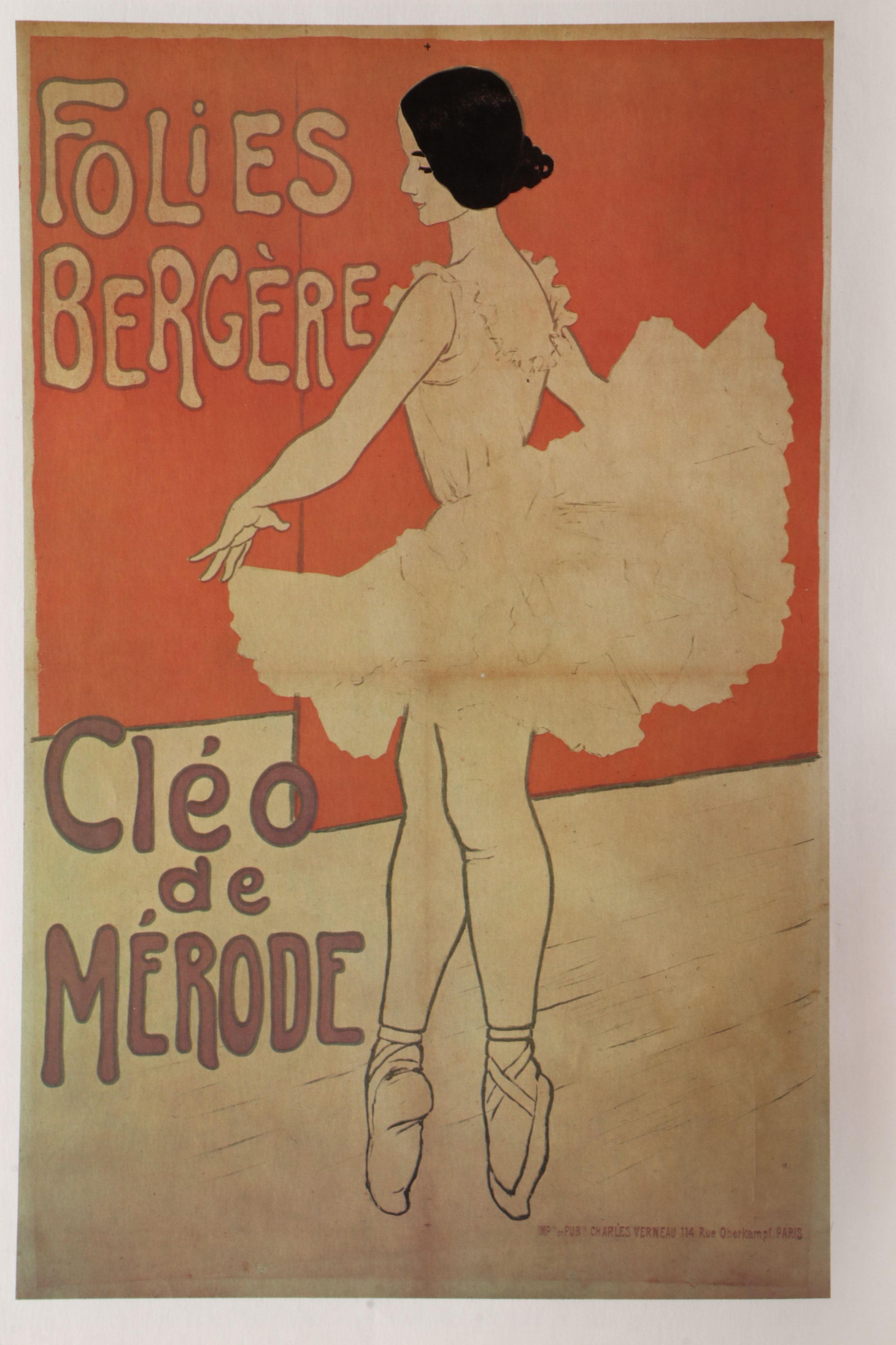 Illustrated "100 Jahre Folies Bergère" by Alain Weill, 1977