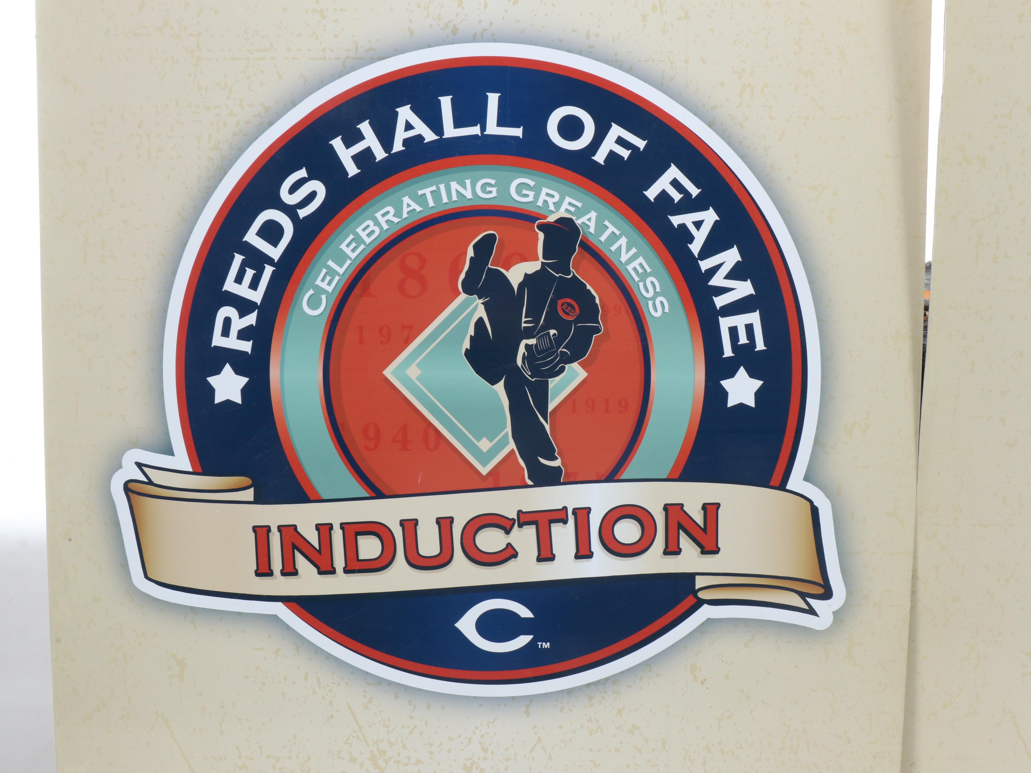 Cincinnati Reds Hall of Fame Signs Featuring "Signature Reds" and More