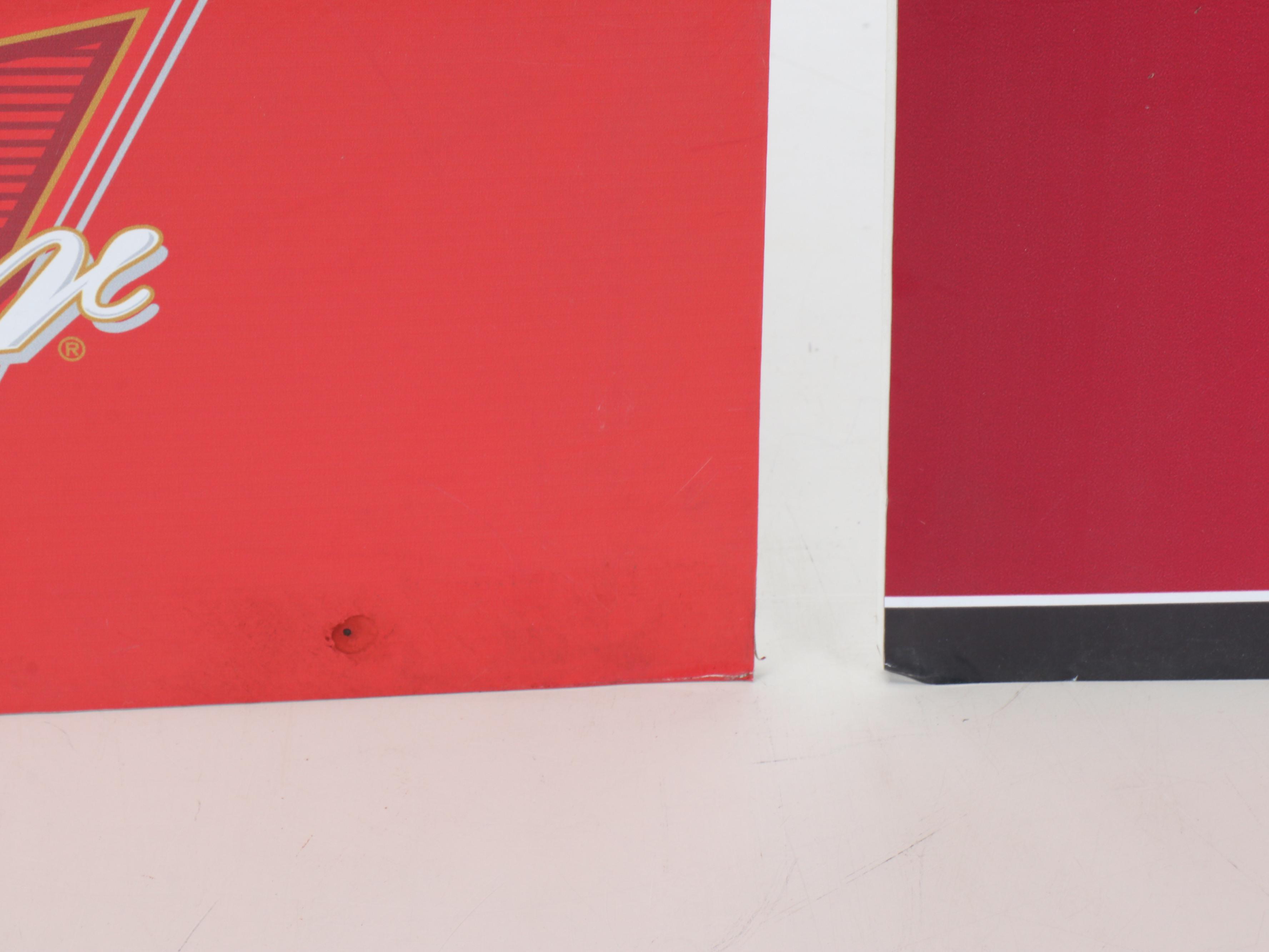 Cincinnati Reds Hall of Fame Signs Featuring "Signature Reds" and More