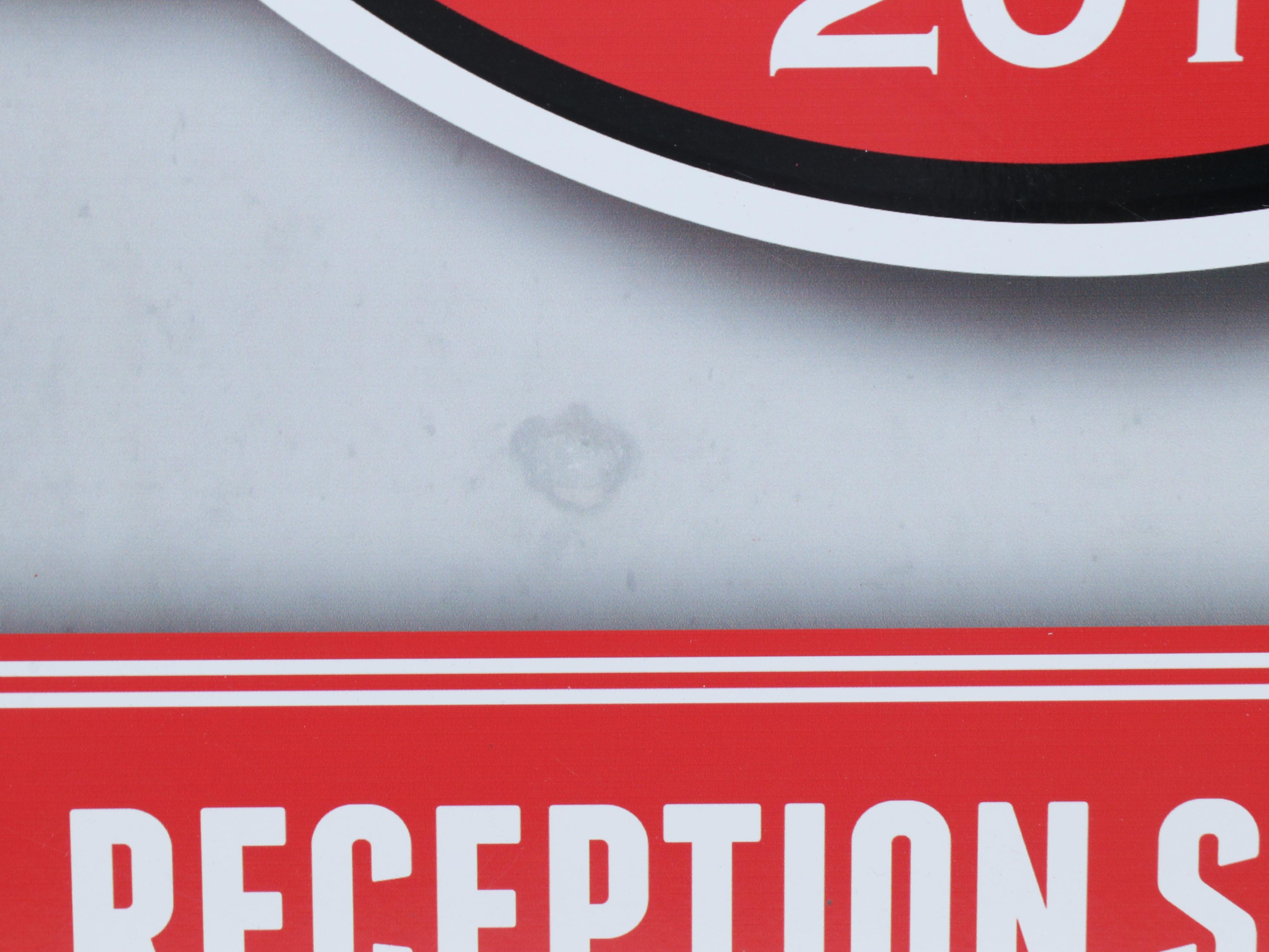 Cincinnati Reds Hall of Fame Signs Featuring "Signature Reds" and More