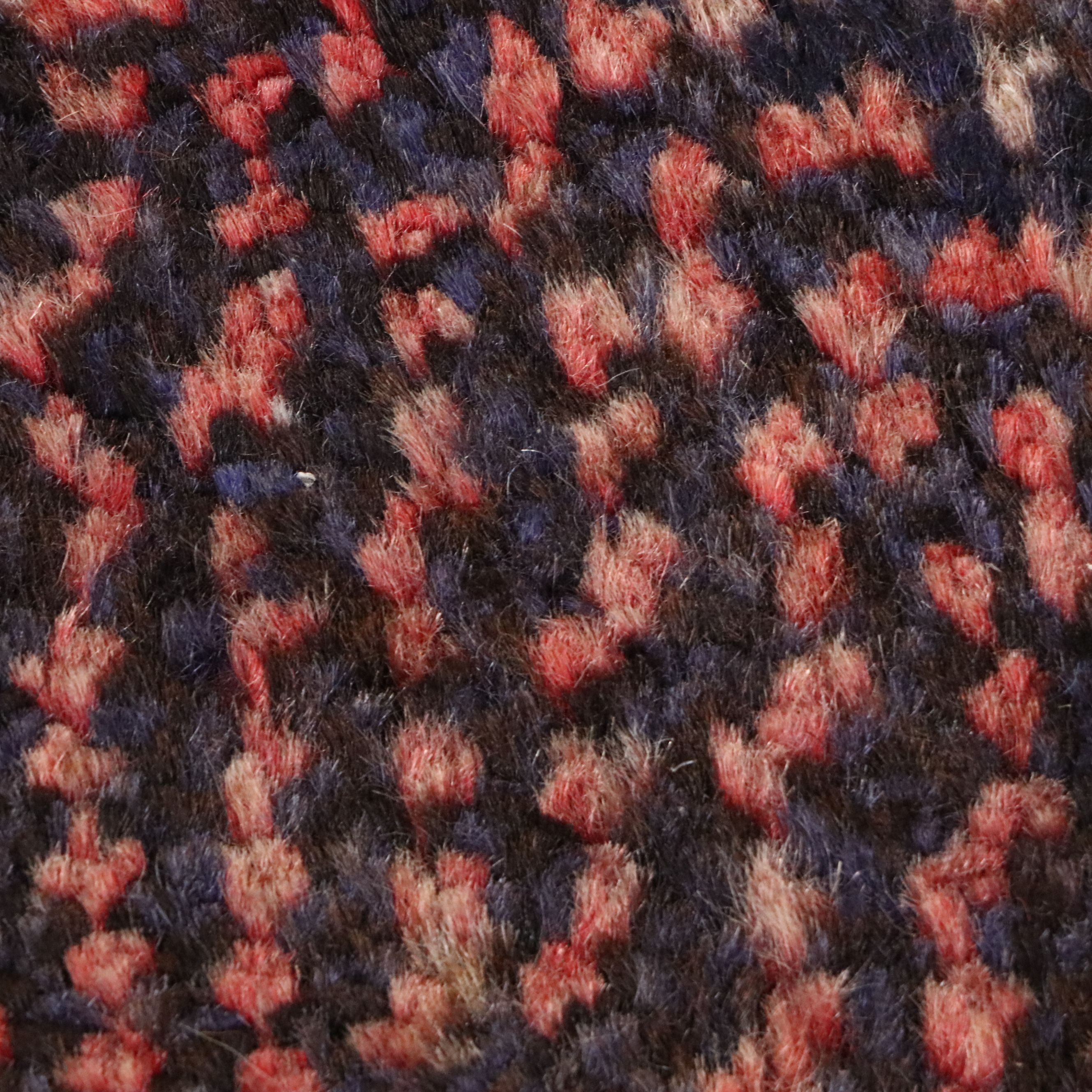 4'2 x 7' Hand-Knotted Persian Qashqai Area Rug