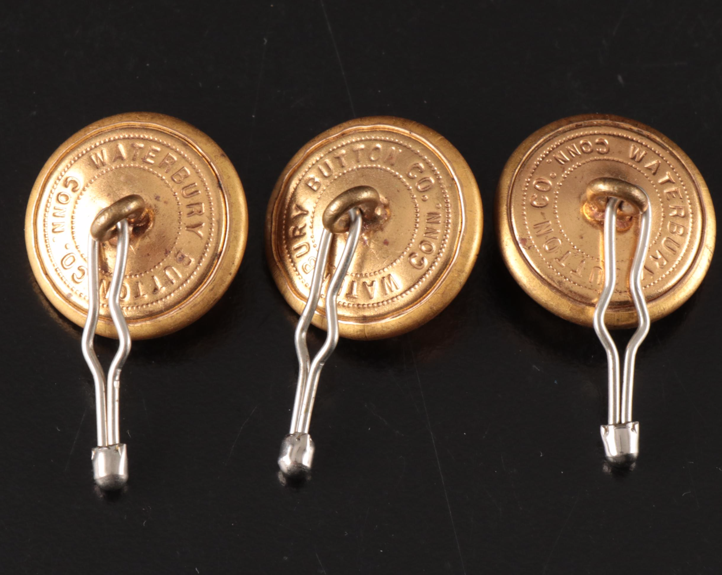 Waterbury Co. Brass U.S. Navy Buttons
