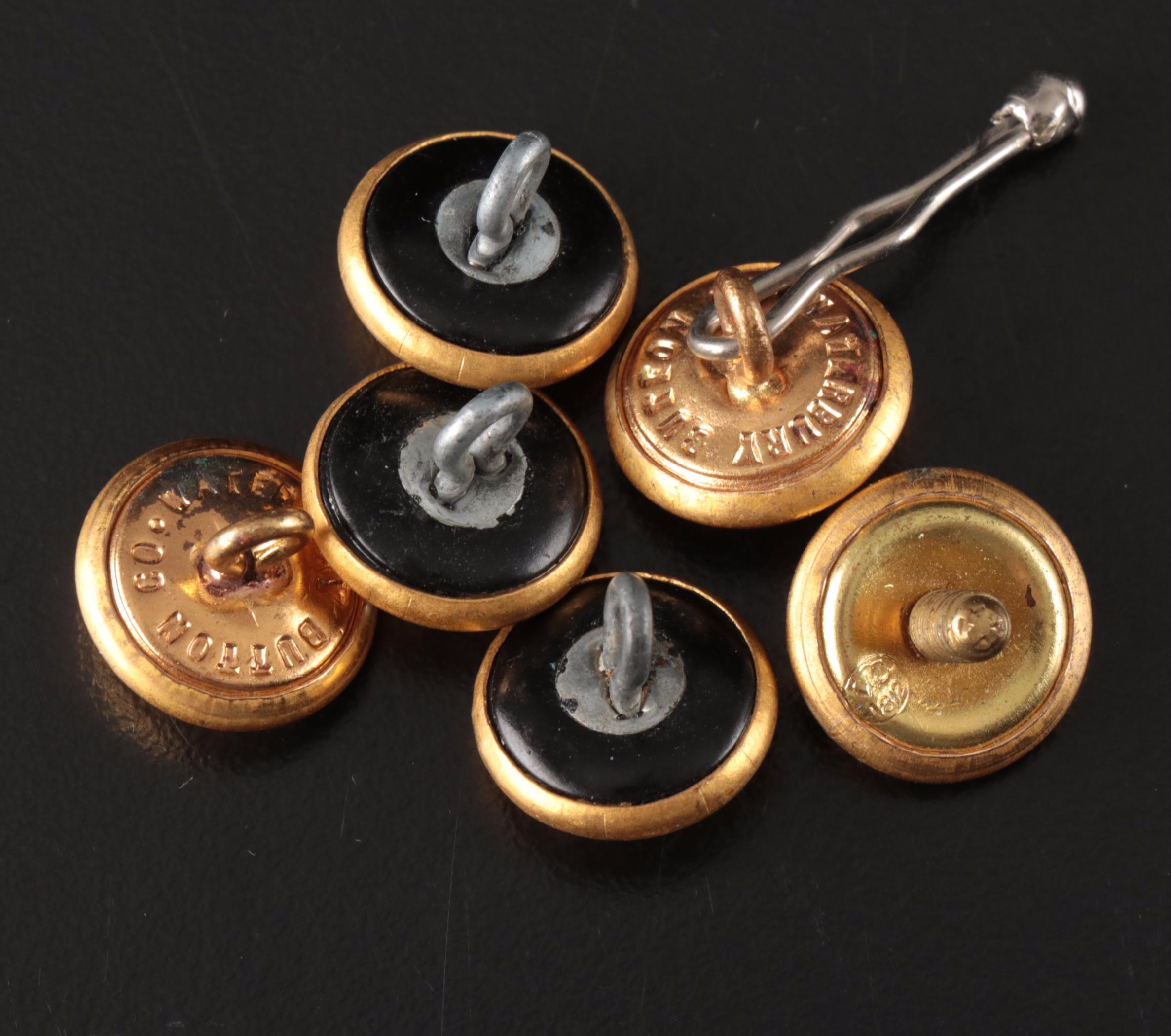 Waterbury Co. Brass U.S. Navy Buttons