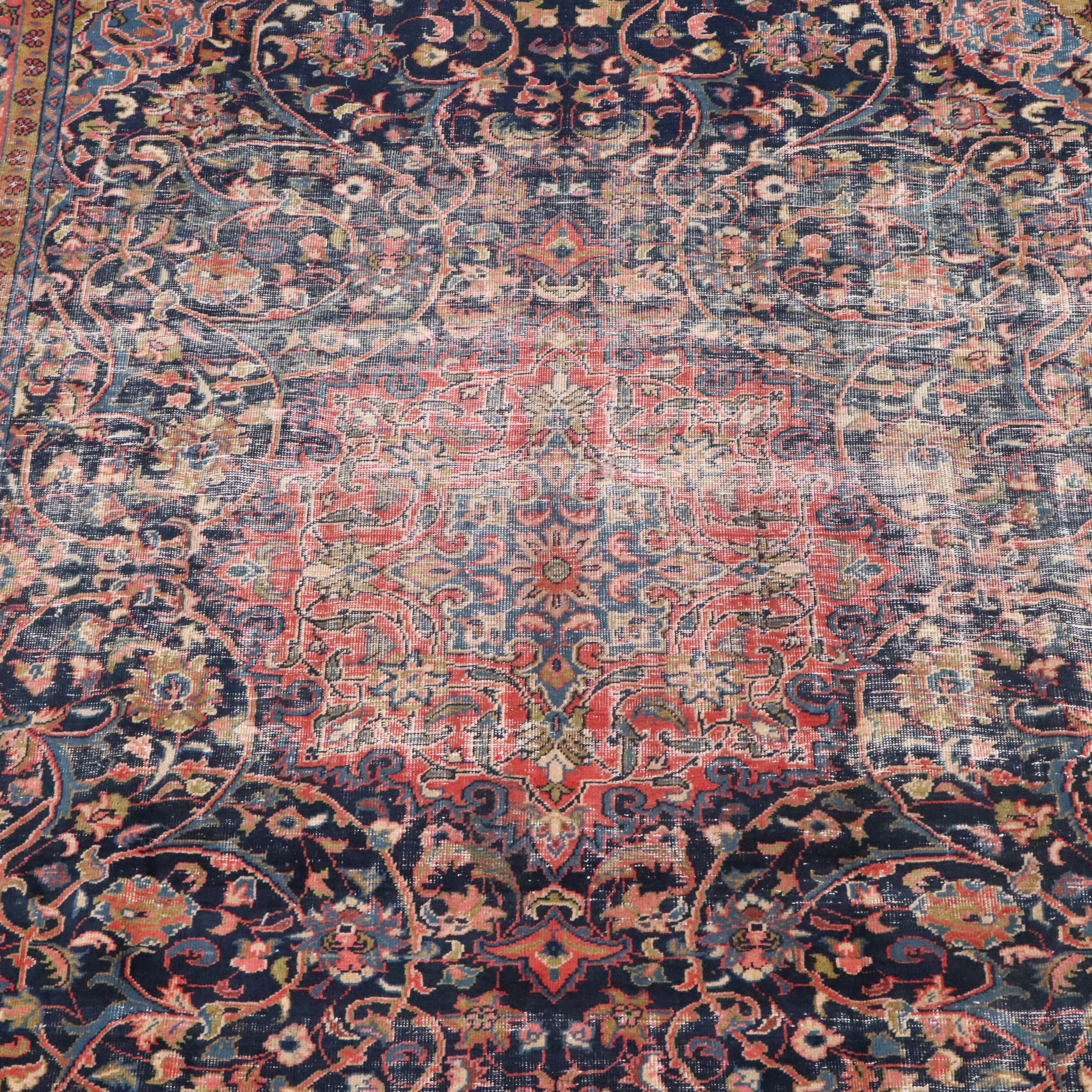8' x 10'6 Hand-Knotted Persian Malayer Area Rug