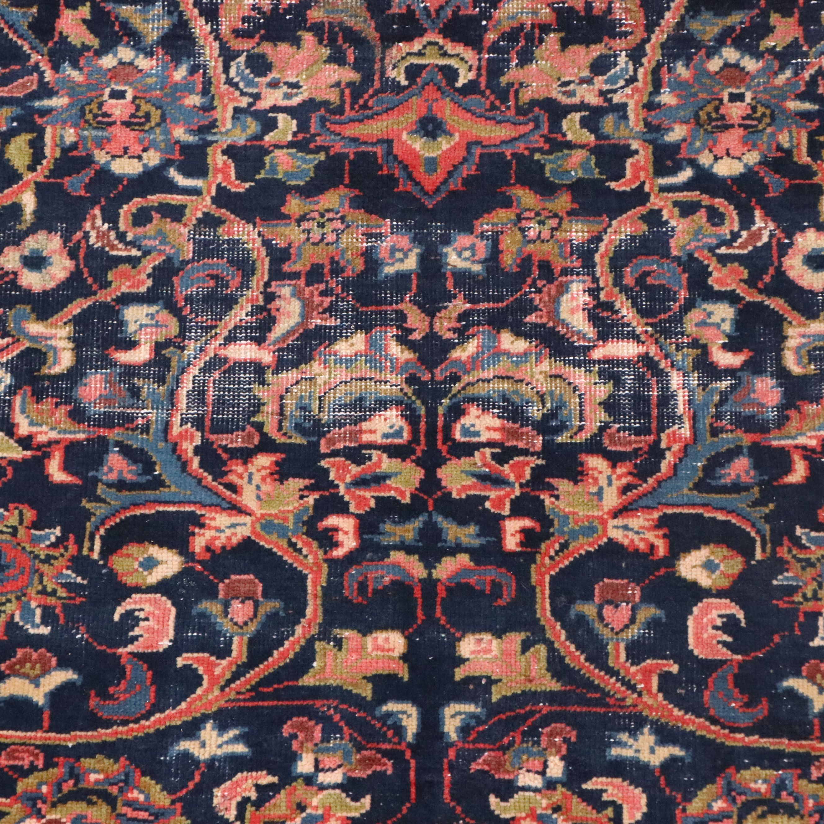 8' x 10'6 Hand-Knotted Persian Malayer Area Rug