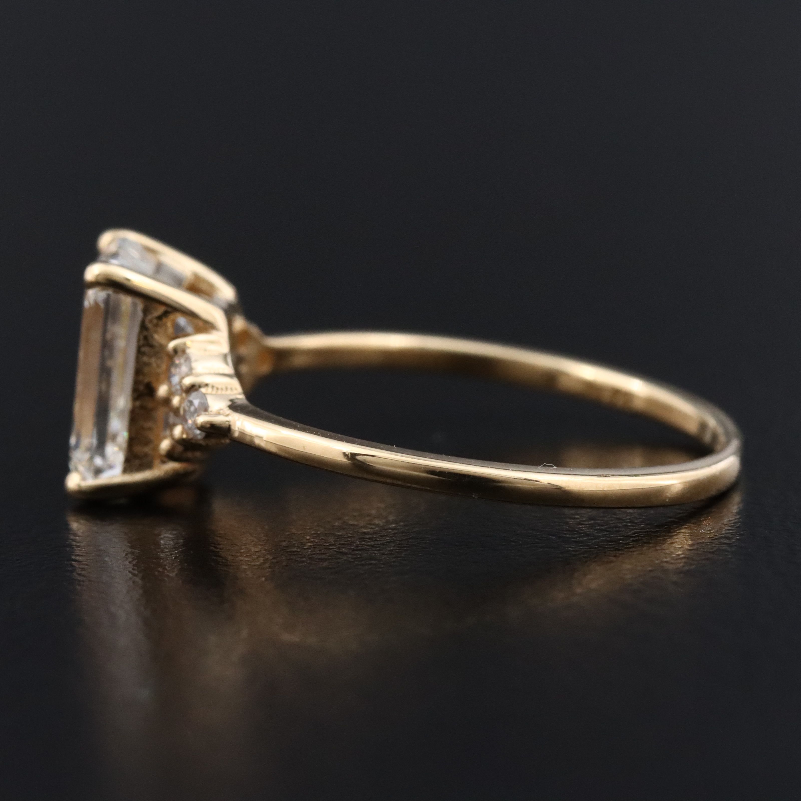 18K 2.21 CTW Lab Grown Diamond Ring with IGI Report