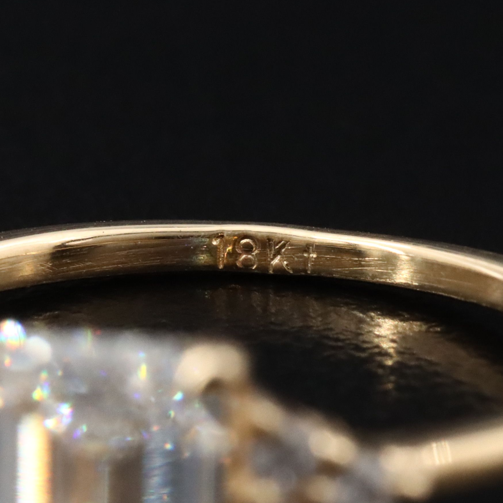 18K 2.21 CTW Lab Grown Diamond Ring with IGI Report