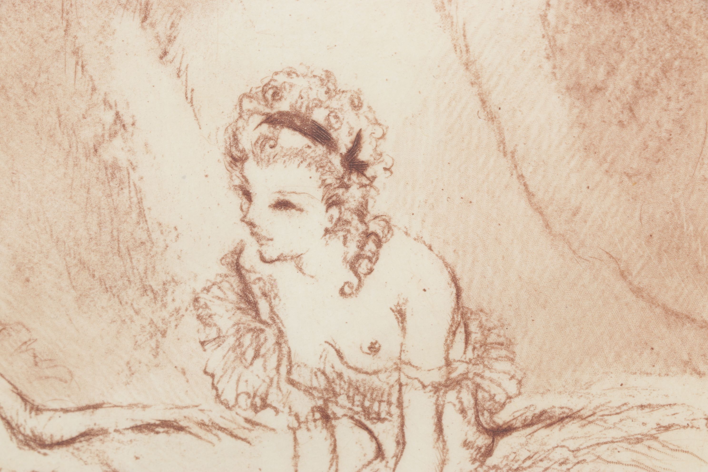 Louis Icart Etching "The Whole Package" from "Felicia ou Mes Fredaines"