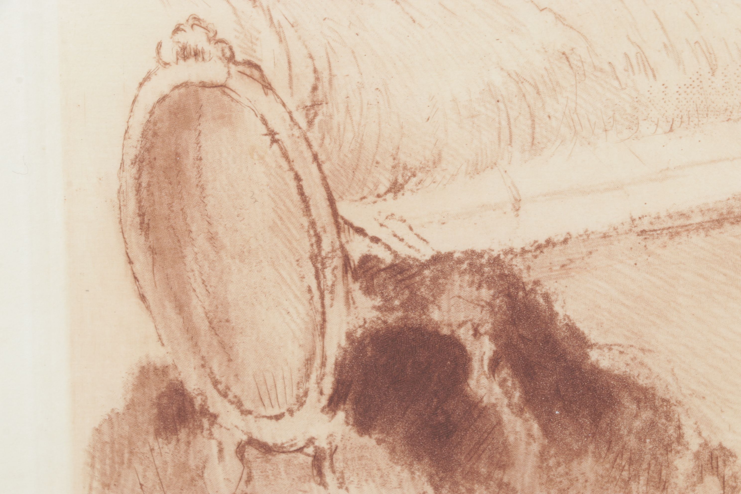 Louis Icart Etching "The Whole Package" from "Felicia ou Mes Fredaines"