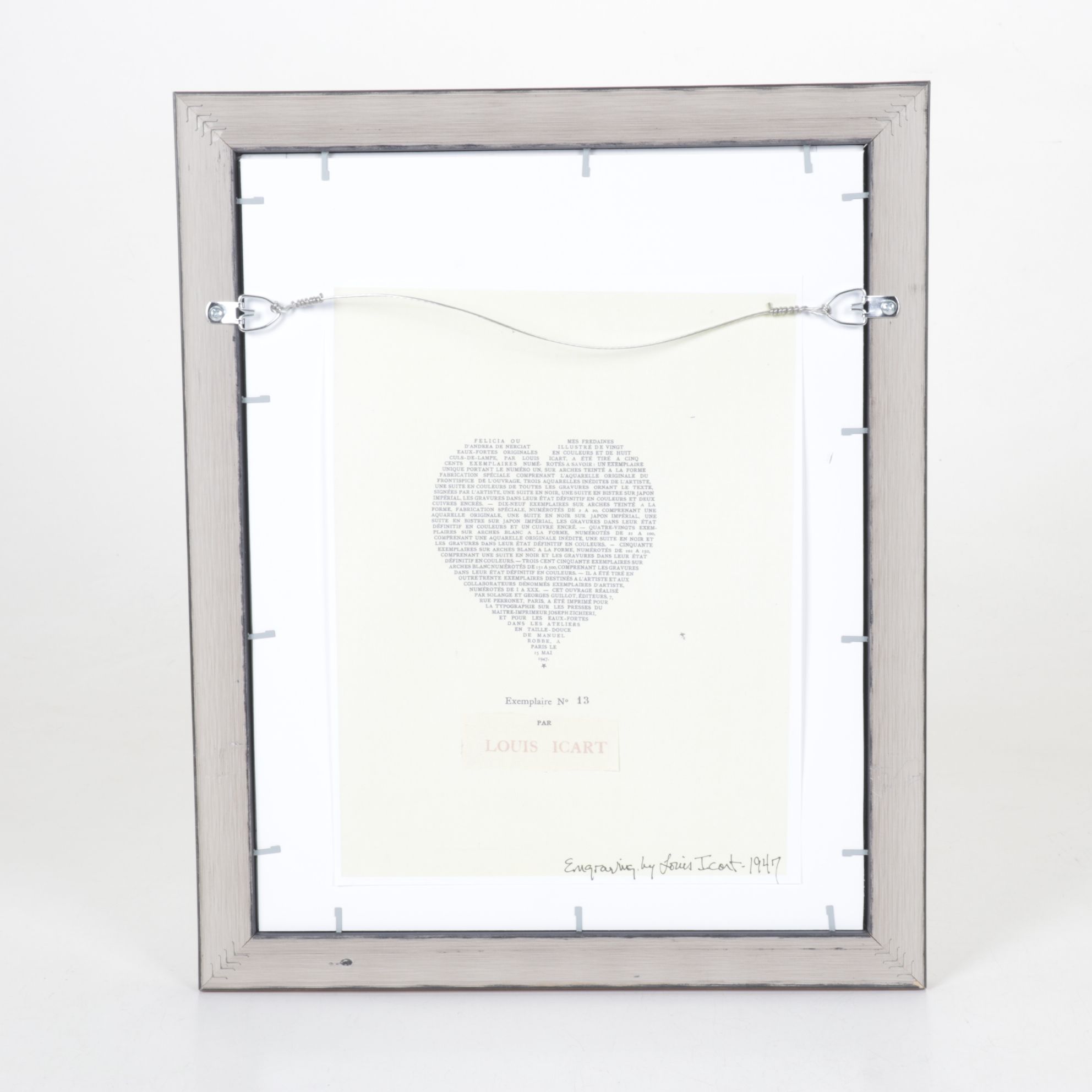 Louis Icart Etching "The Whole Package" from "Felicia ou Mes Fredaines"