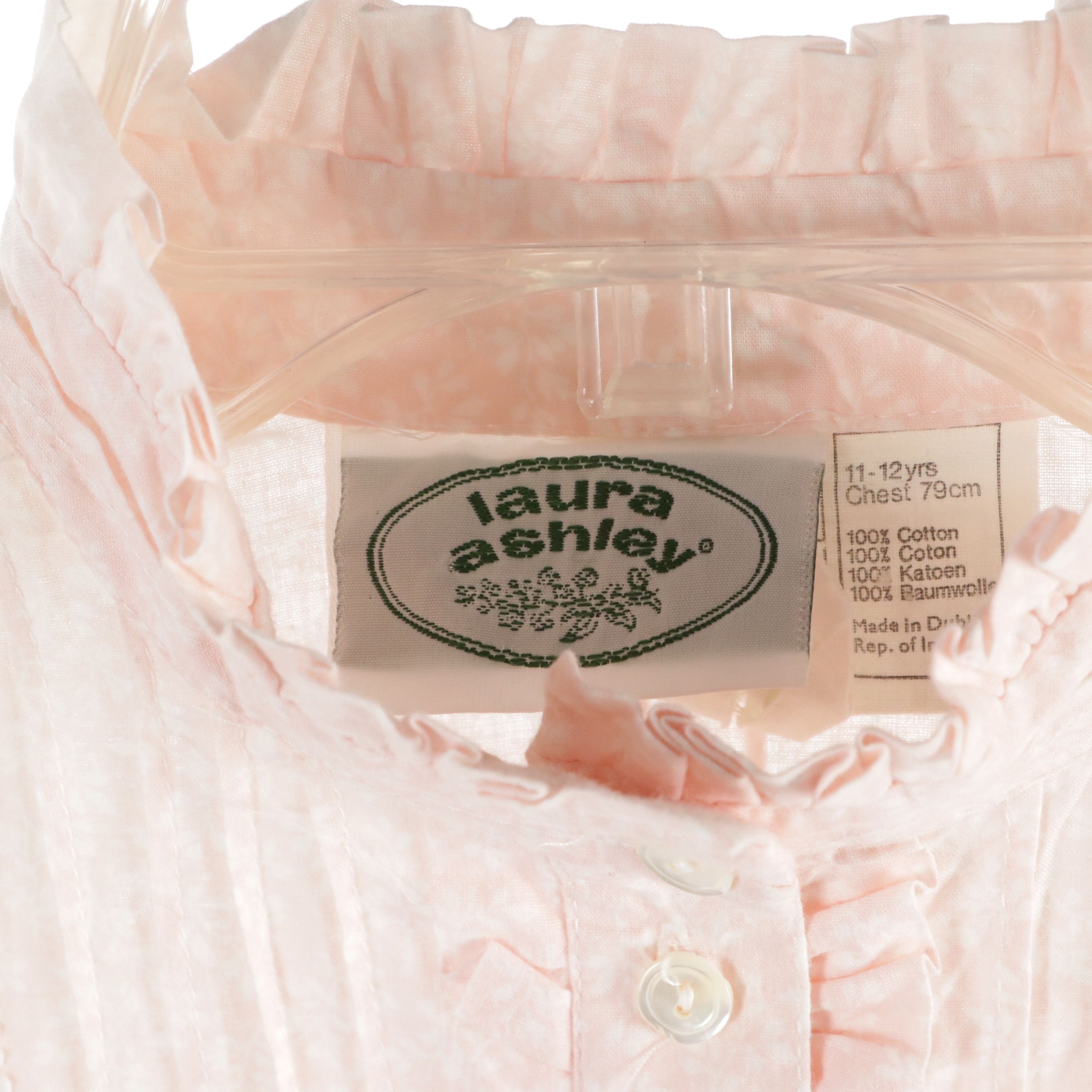 Womens and Girls Laura Ashley Floral Prairie Maxi Dresses in Cotton, 1970s