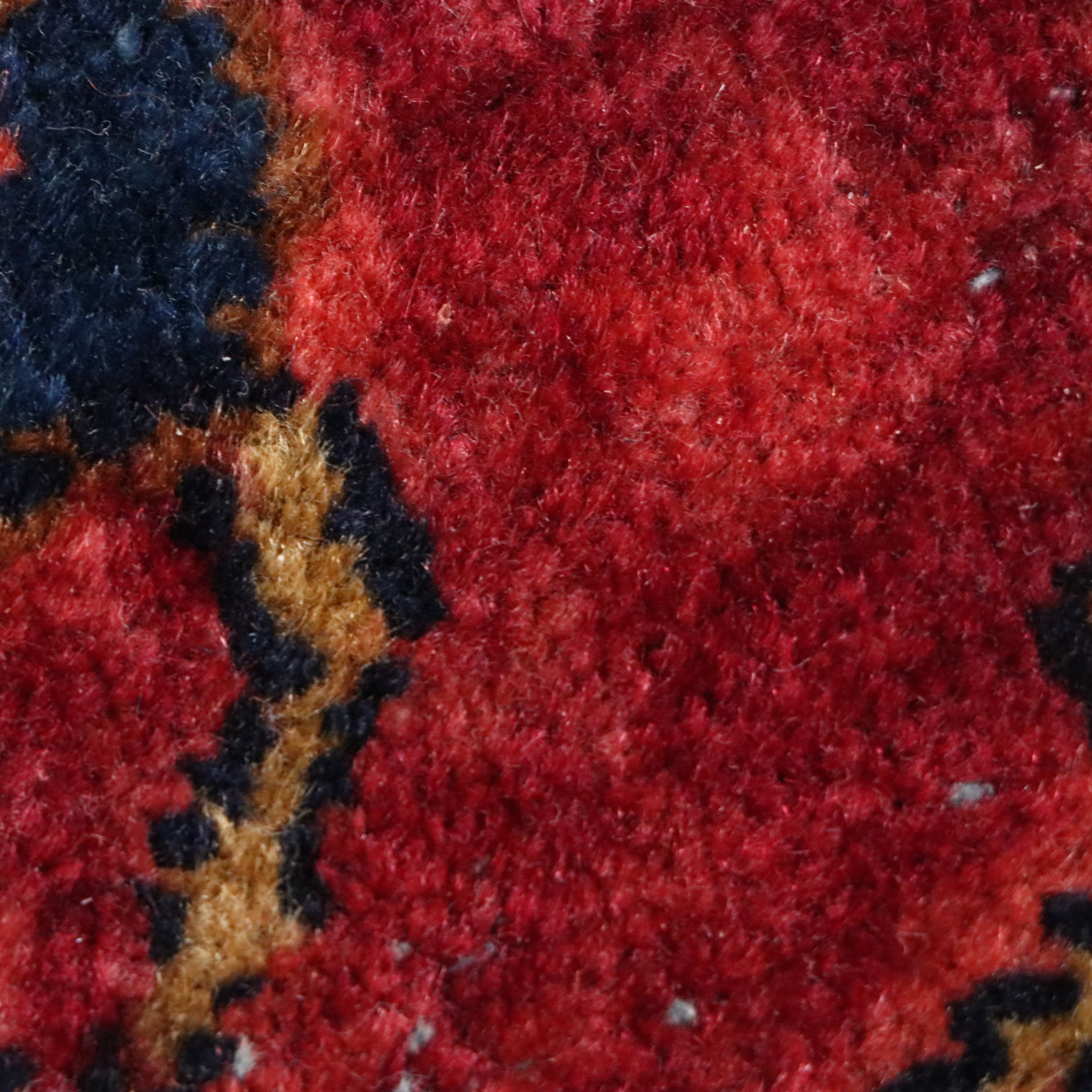 11'9 x 16'8 Hand-Knotted Persian Sarouk Room-Sized Rug