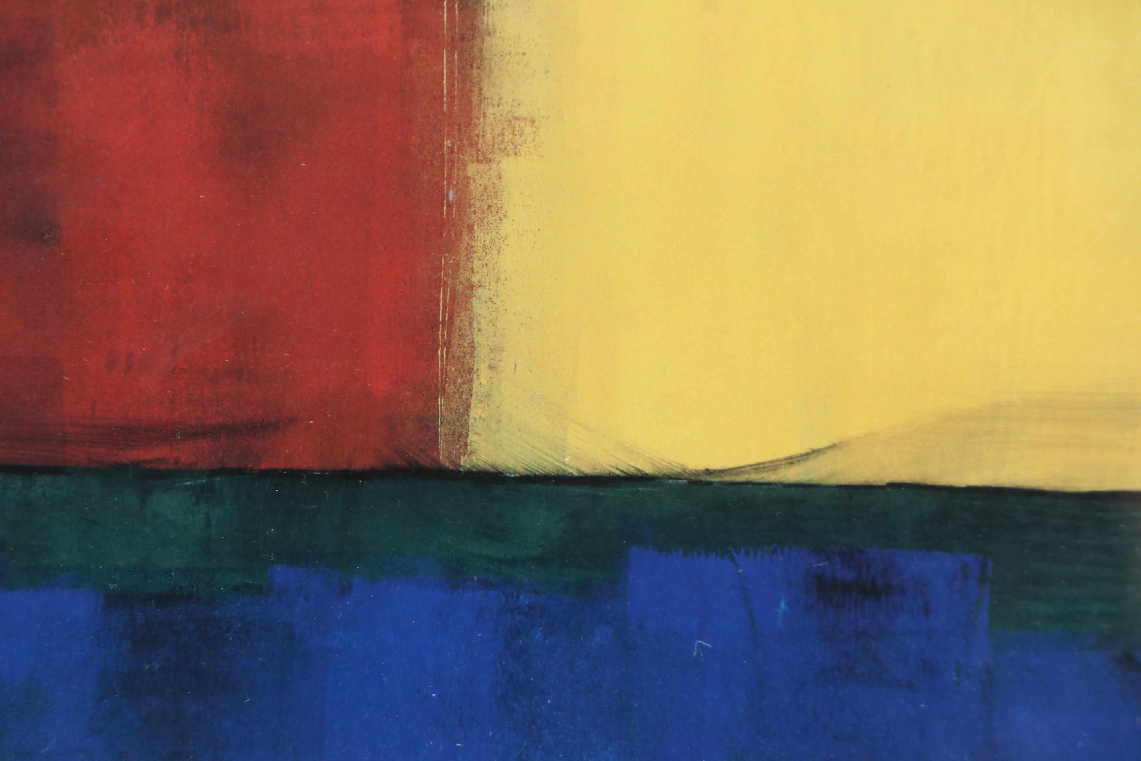 Color Field Offset Lithograph After Sarah Tanner