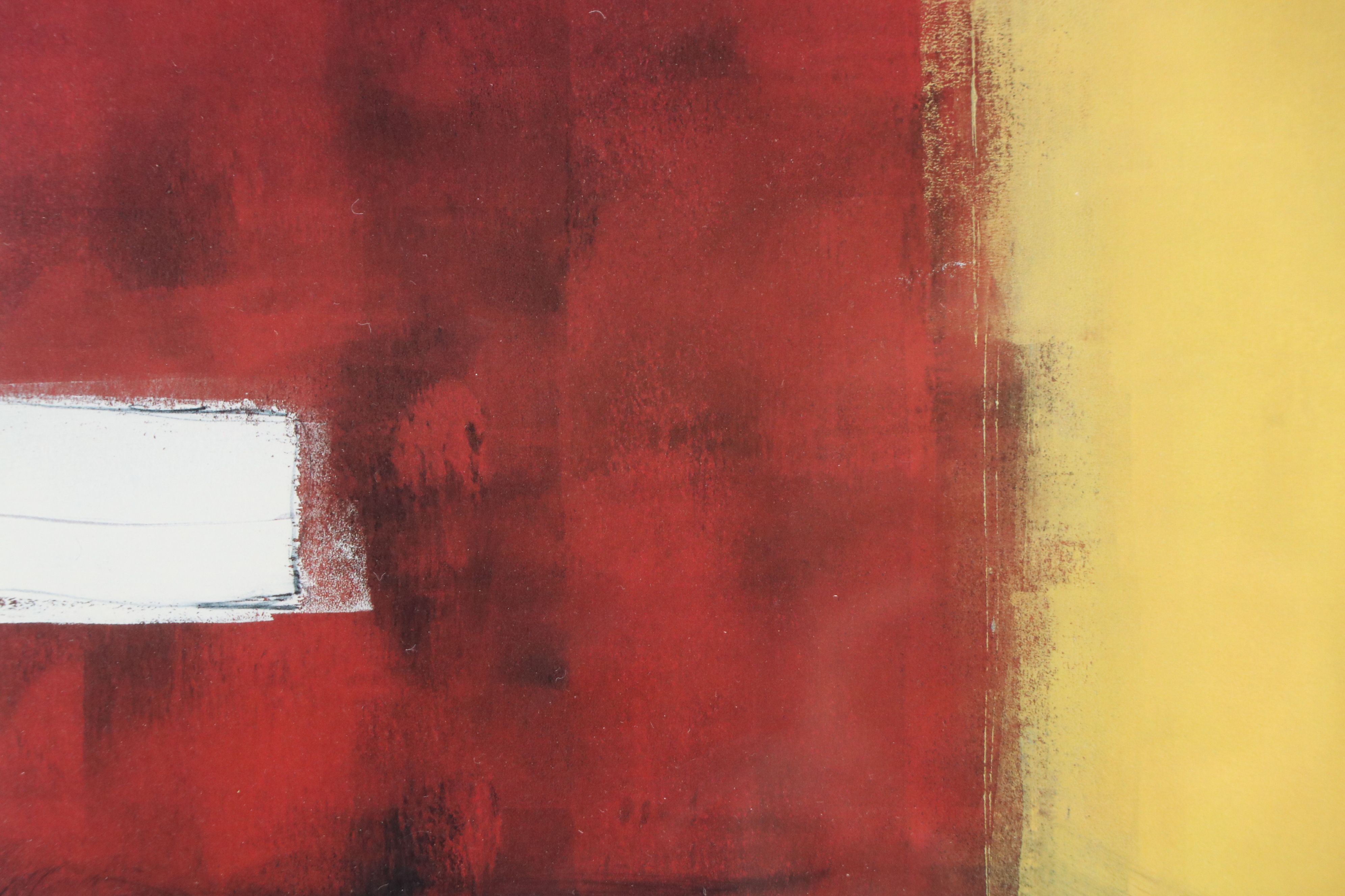 Color Field Offset Lithograph After Sarah Tanner