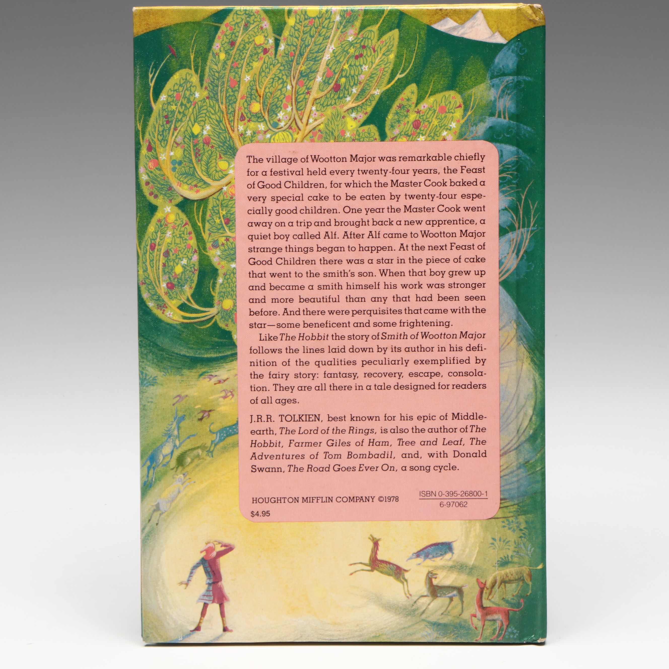 First Edition Thus "Smith of Wootton Major" by J. R. R. Tolkien, 1978