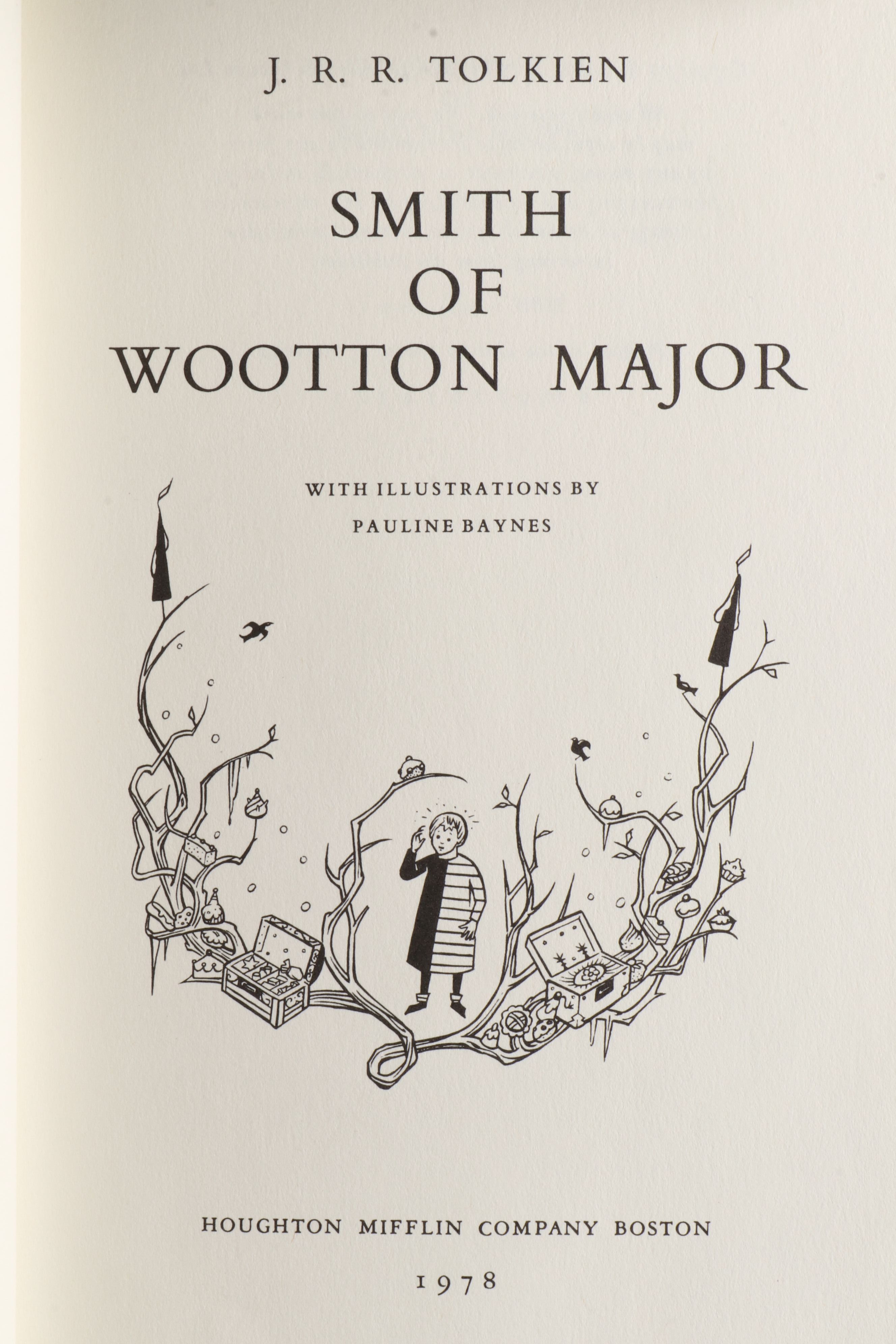 First Edition Thus "Smith of Wootton Major" by J. R. R. Tolkien, 1978