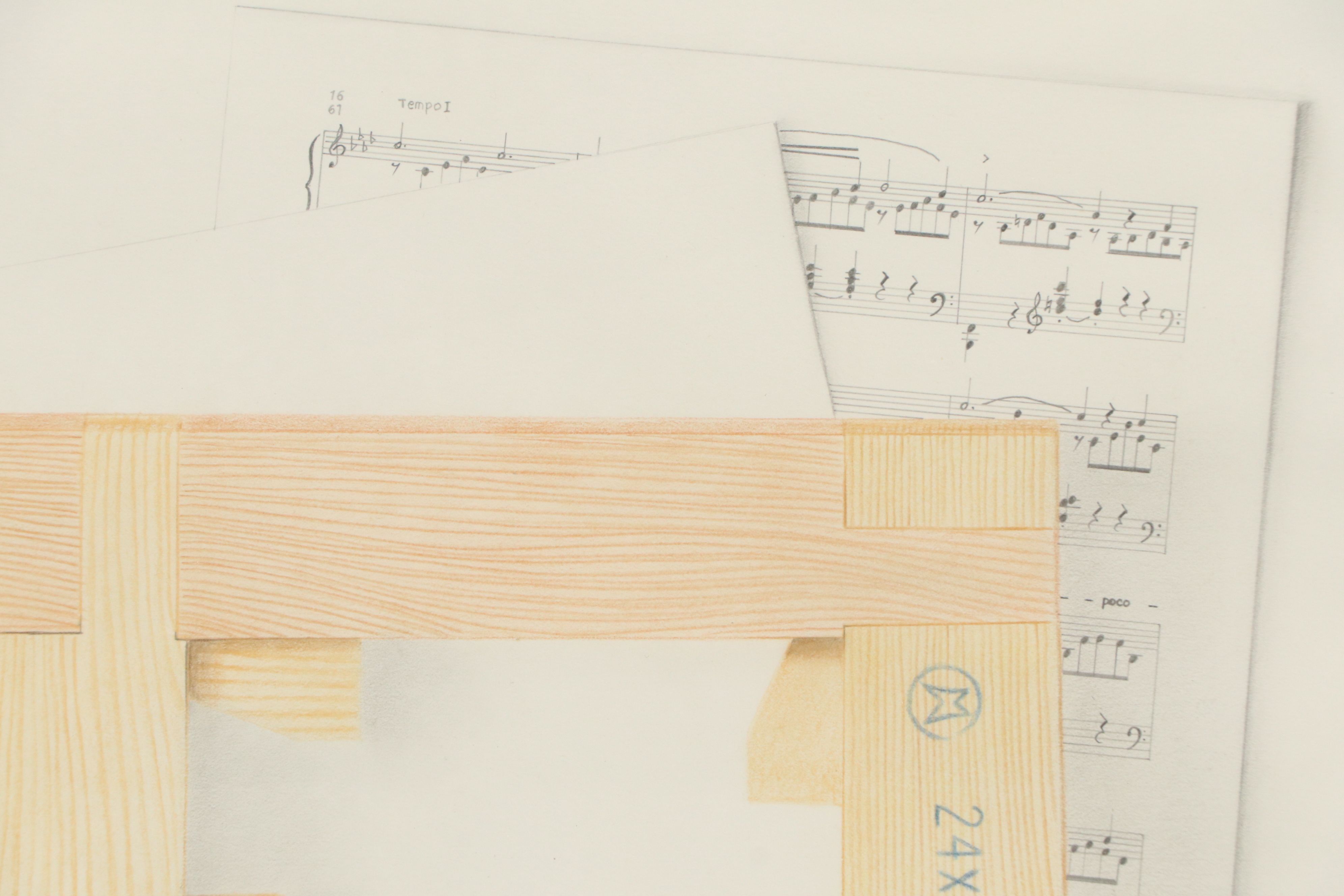 Colored Pencil and Graphite Still Life Drawing