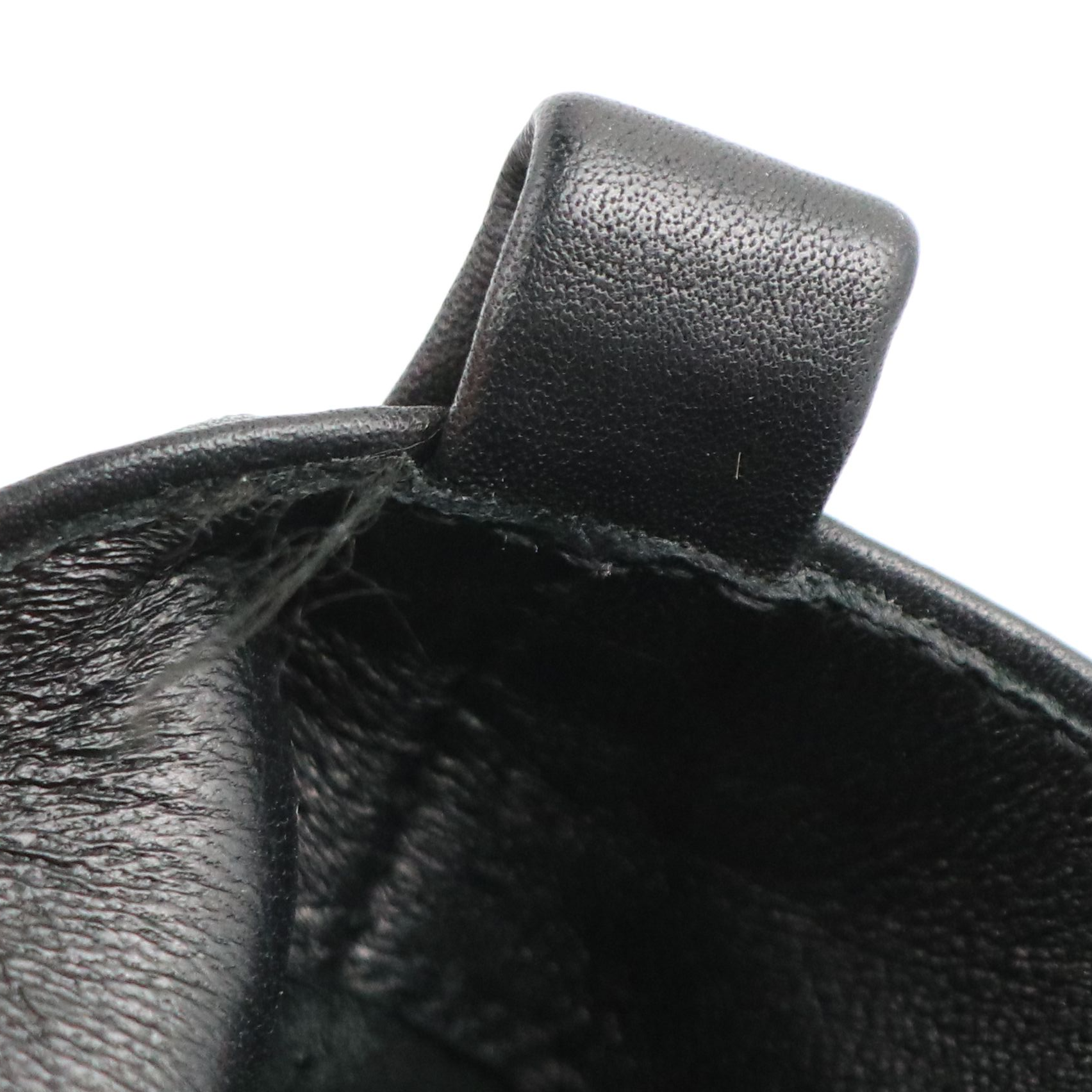 Prada High-Top Sneakers in Black Lambskin Leather