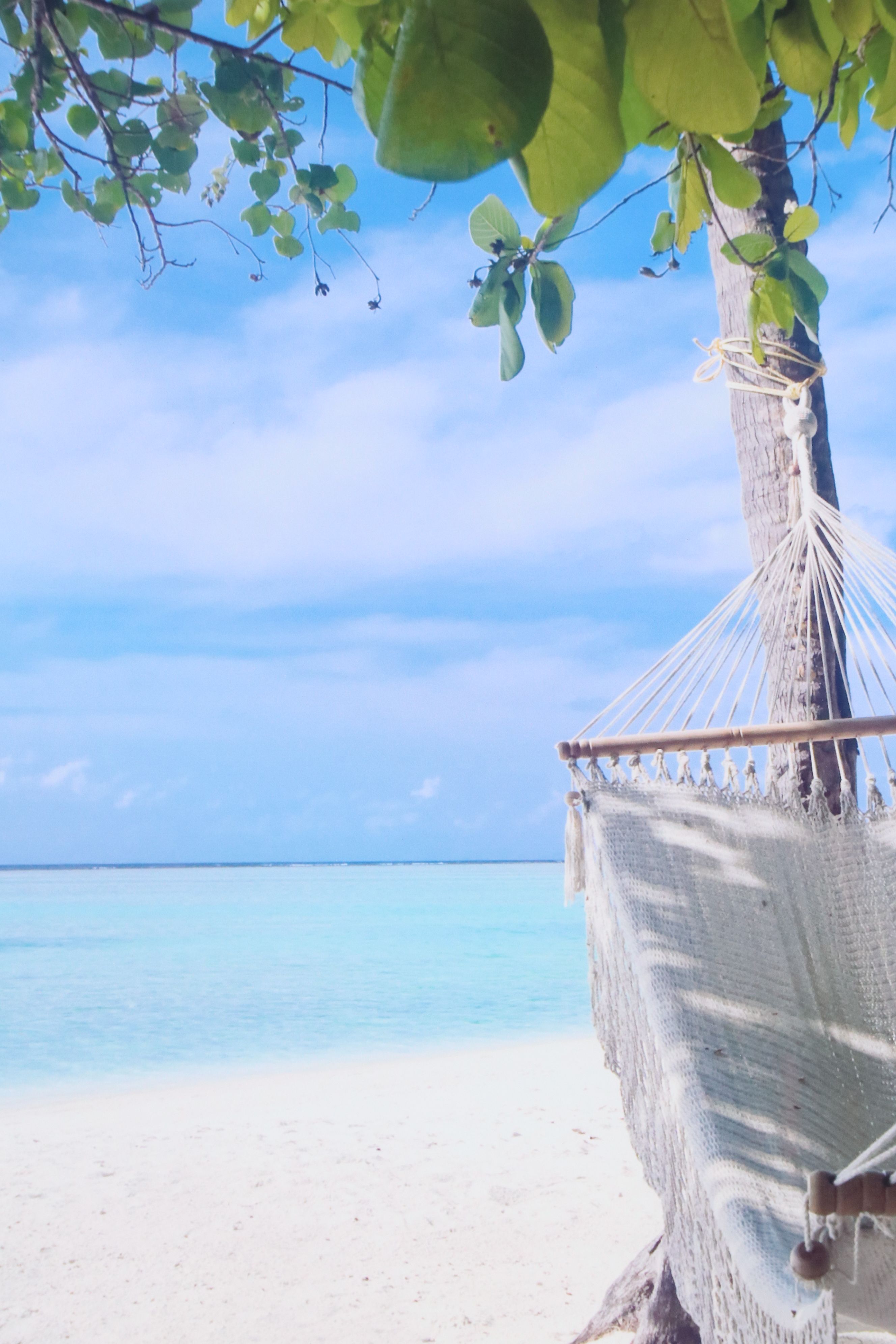 Coastal Getaway Scene Giclée Stock Image