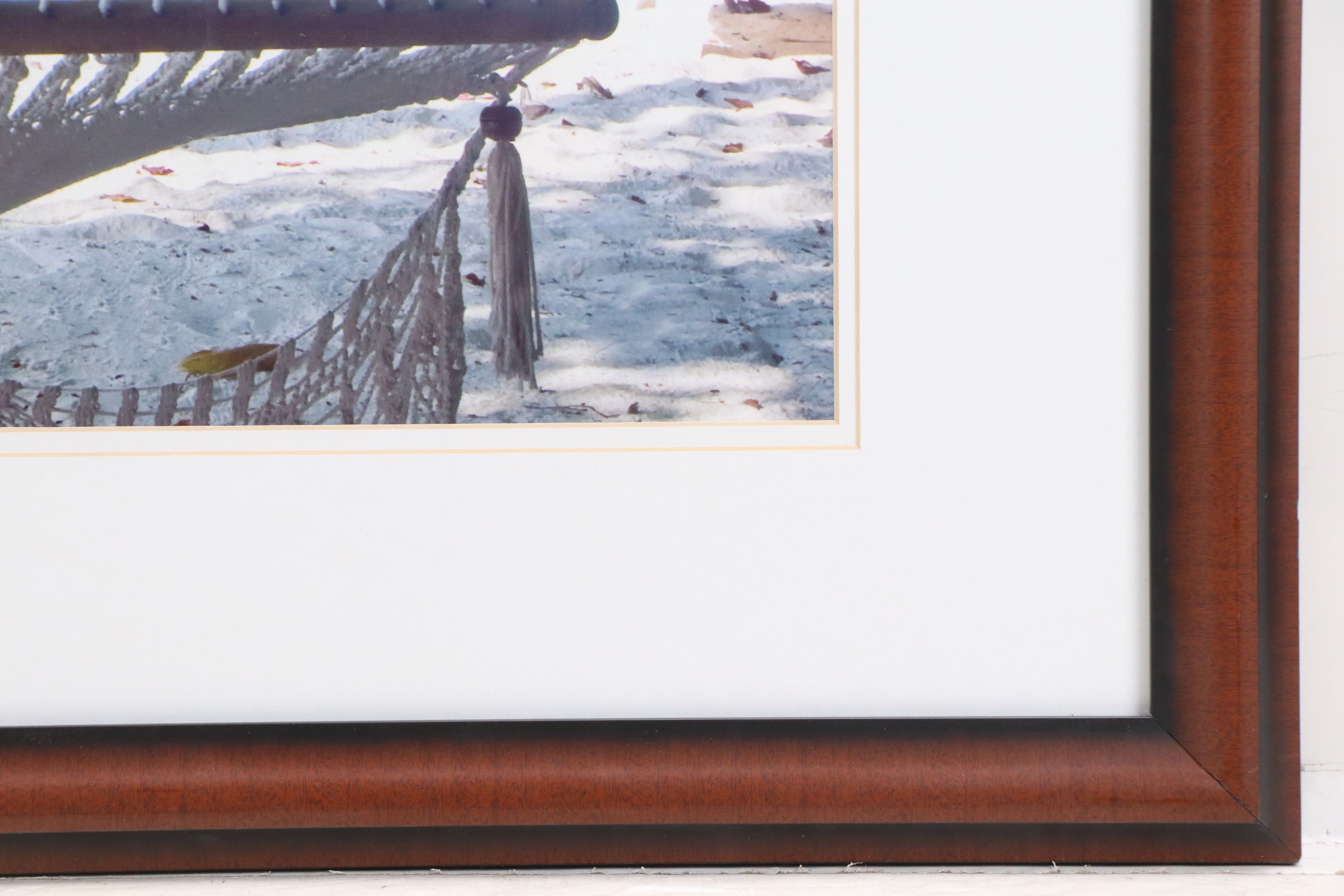 Coastal Getaway Scene Giclée Stock Image