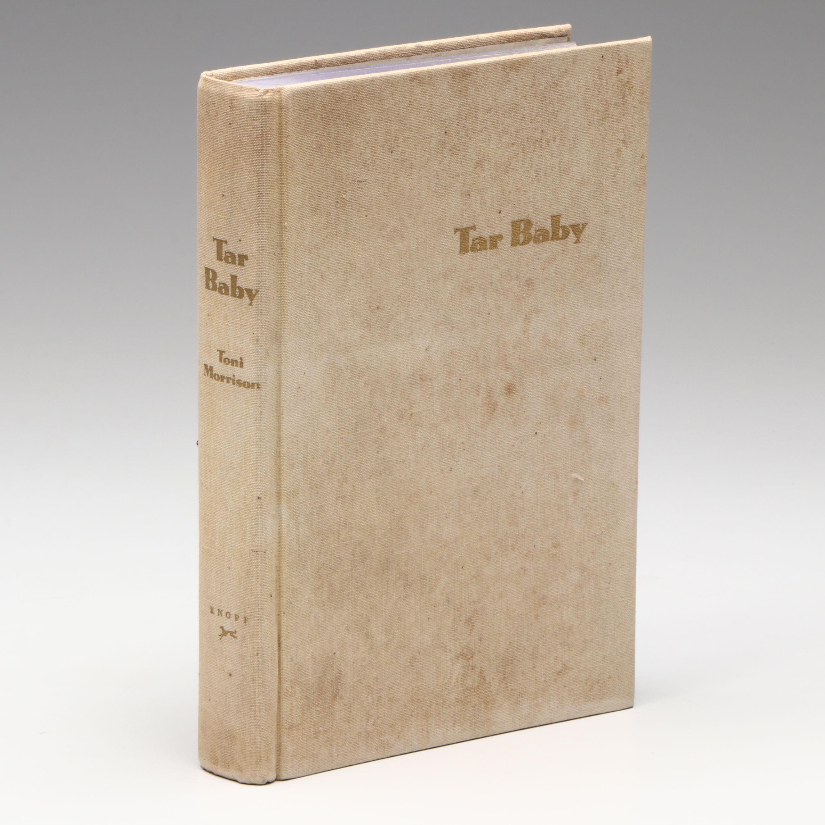 First Trade Edition "Tar Baby" by Toni Morrison, 1981