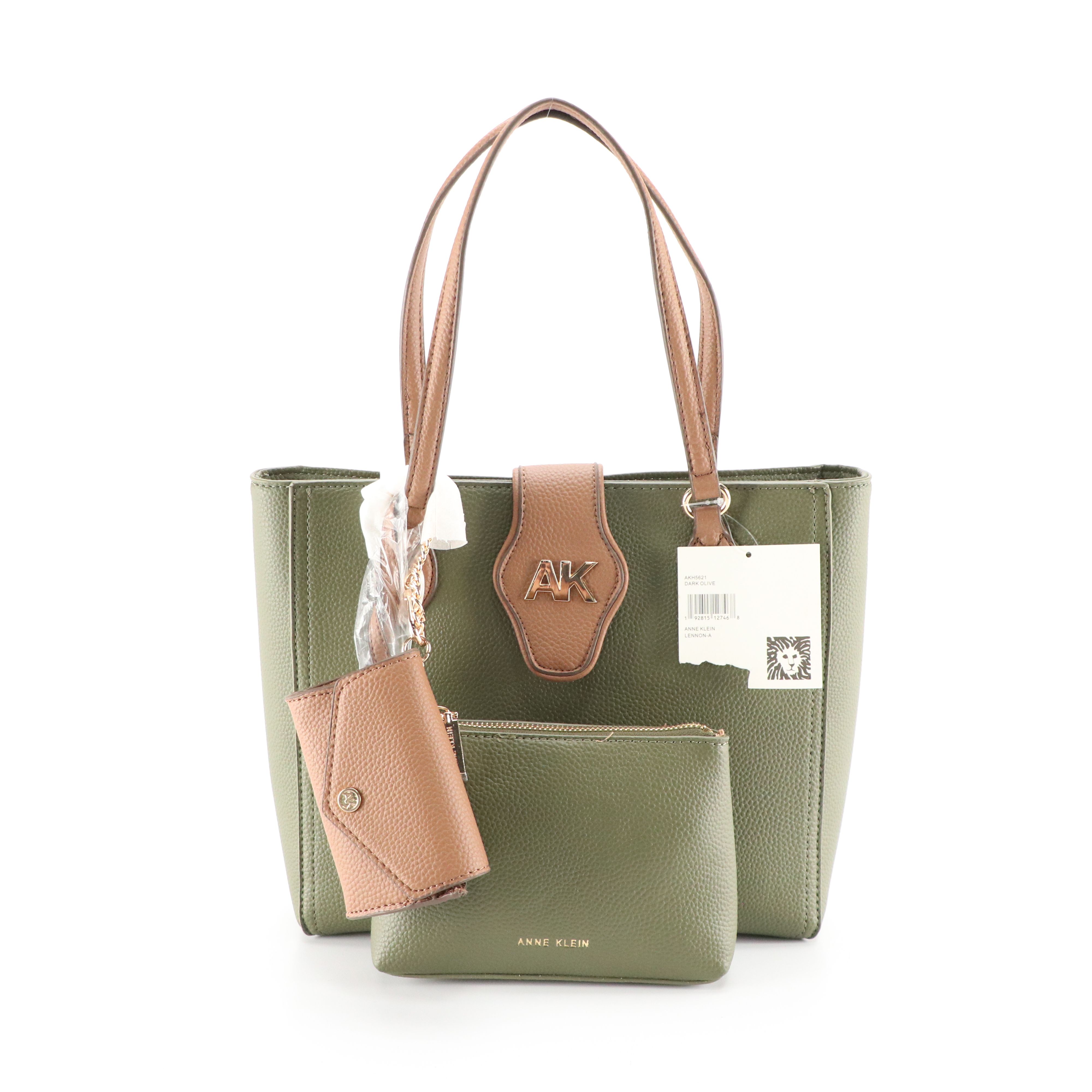 Anne Klein Lennon Tote in Olive Leather, Nemo Equipment "Victory" Picnic Blanket