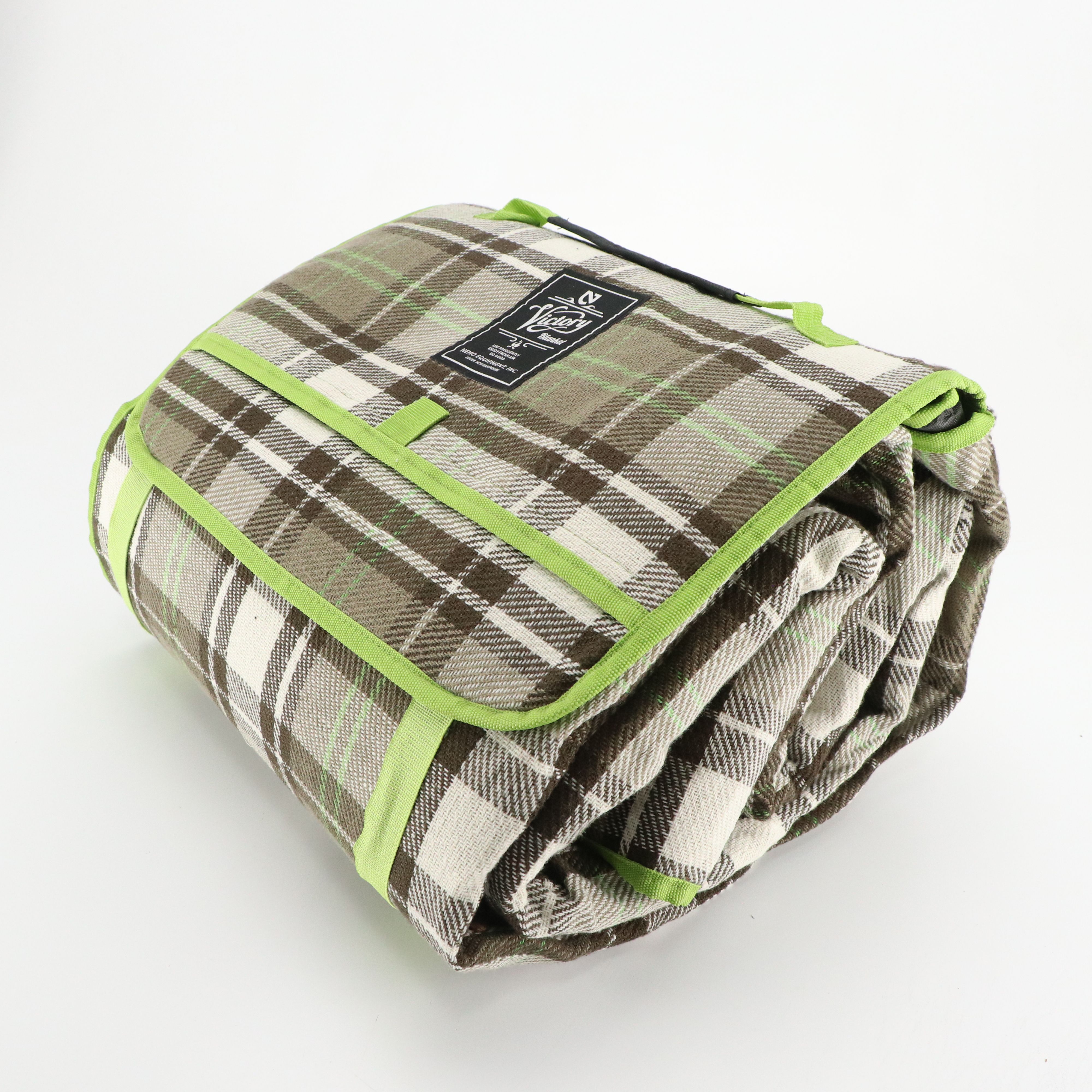 Anne Klein Lennon Tote in Olive Leather, Nemo Equipment "Victory" Picnic Blanket