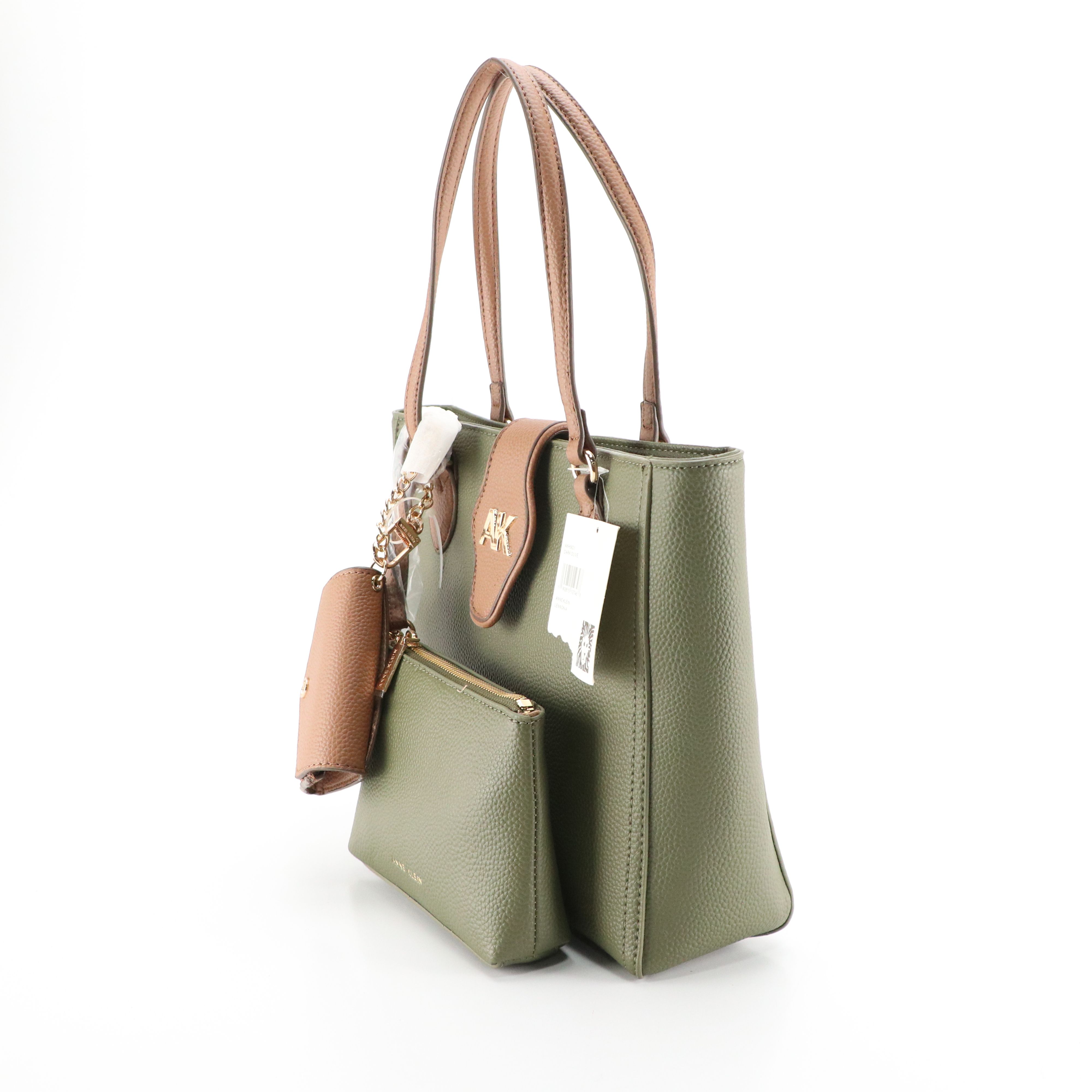 Anne Klein Lennon Tote in Olive Leather, Nemo Equipment "Victory" Picnic Blanket