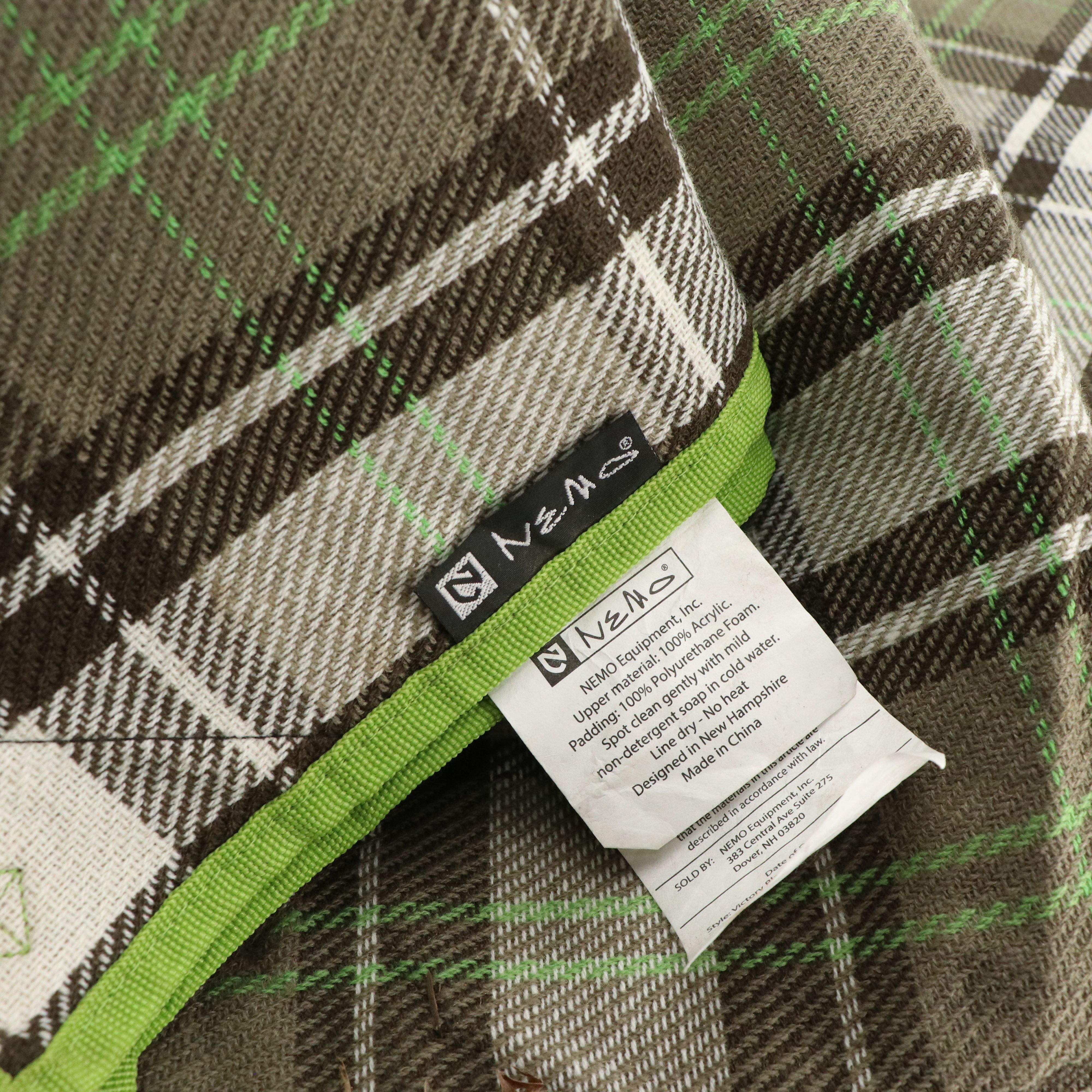 Anne Klein Lennon Tote in Olive Leather, Nemo Equipment "Victory" Picnic Blanket