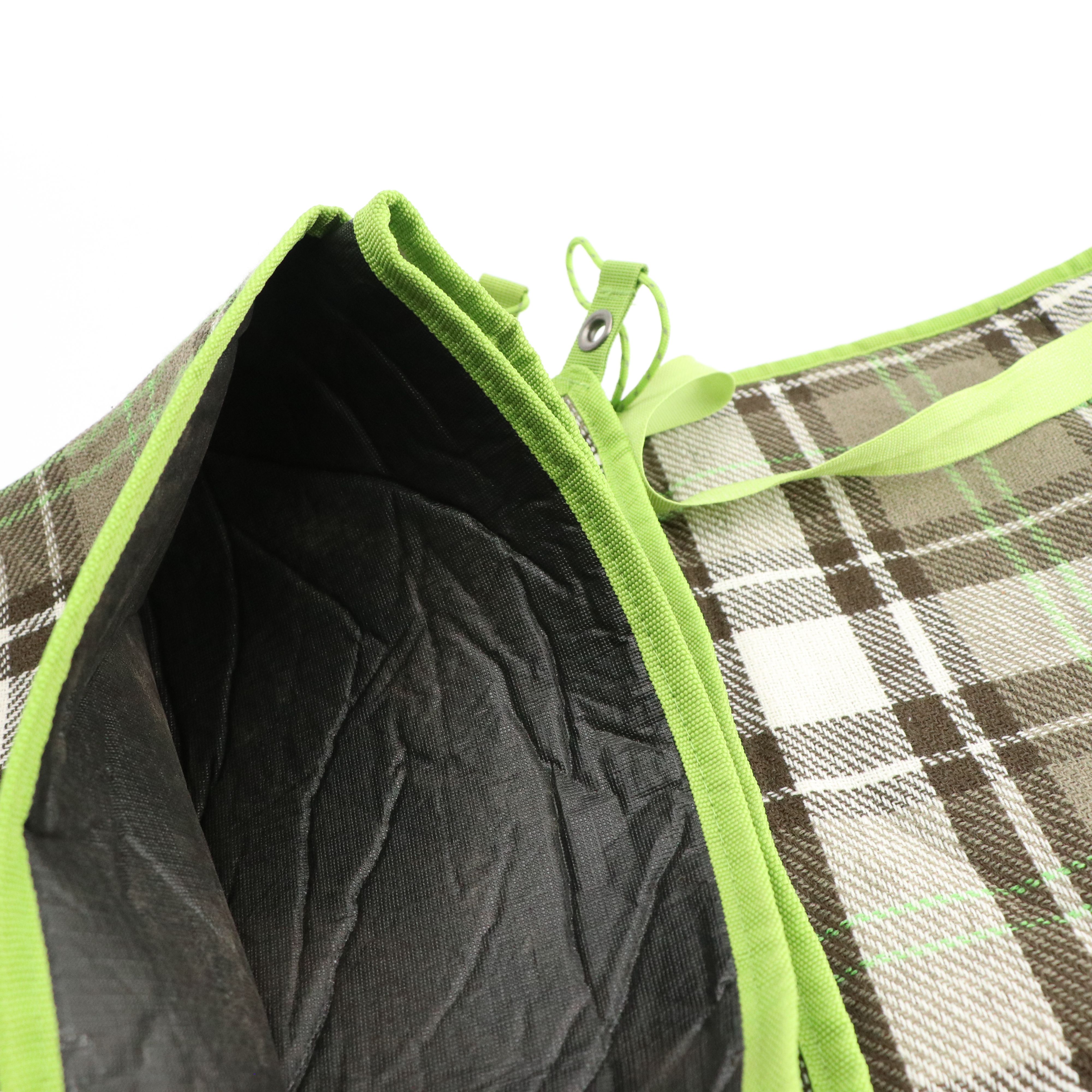 Anne Klein Lennon Tote in Olive Leather, Nemo Equipment "Victory" Picnic Blanket