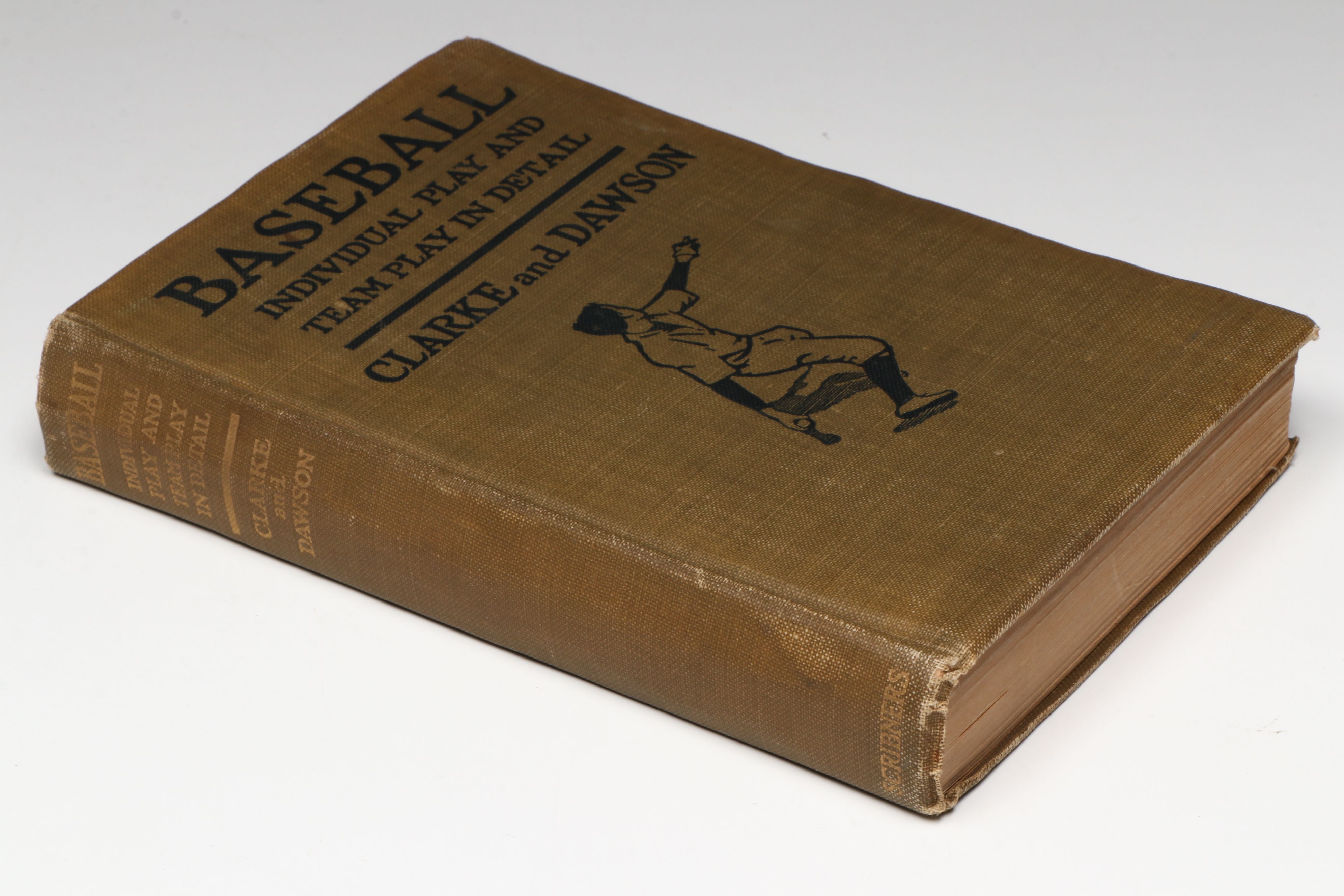 First Edition "Baseball: Individual and Team Play" by Clarke and Dawson, 1915