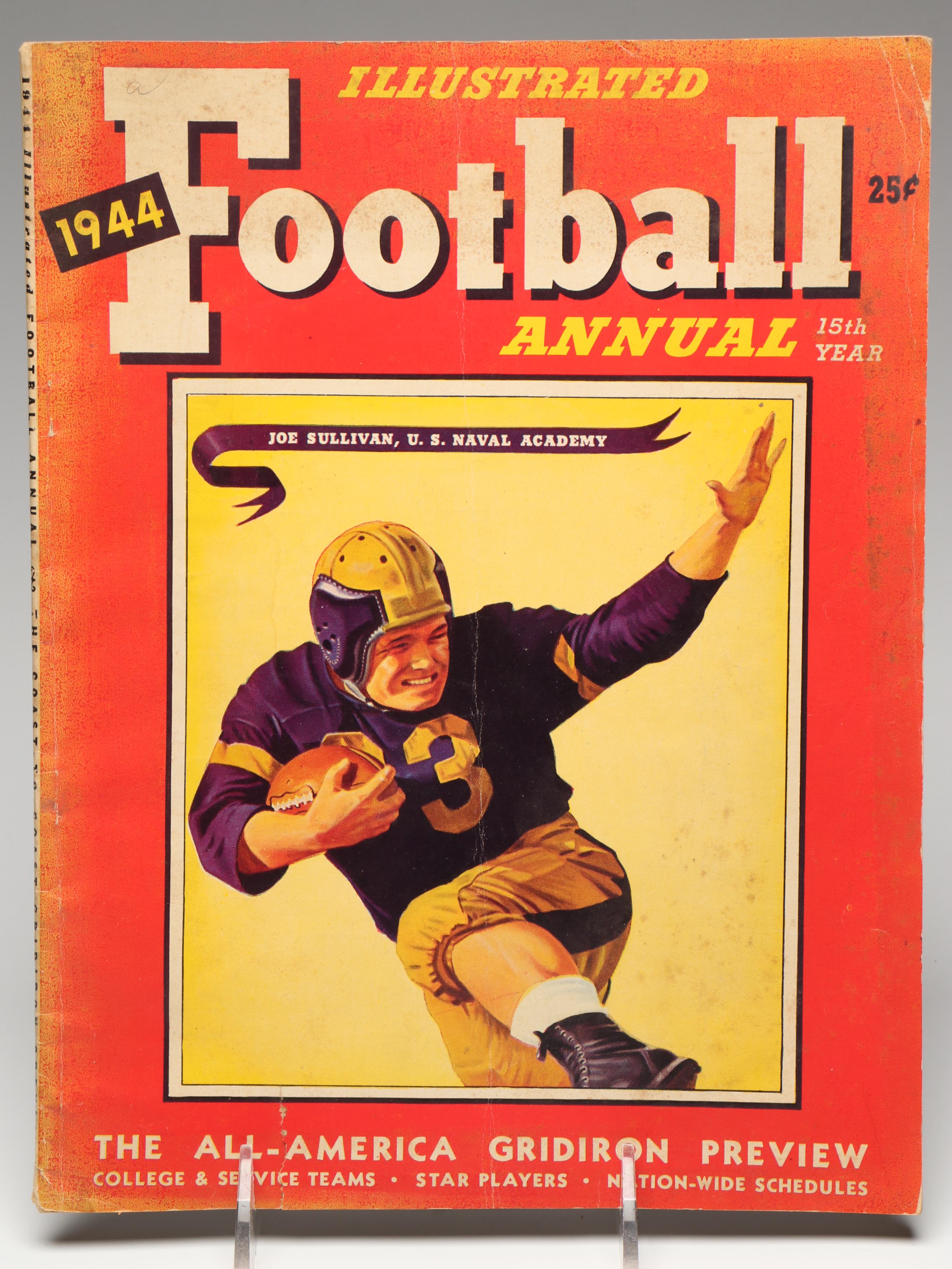 "Illustrated Football Annual" Magazines, 1943-1944