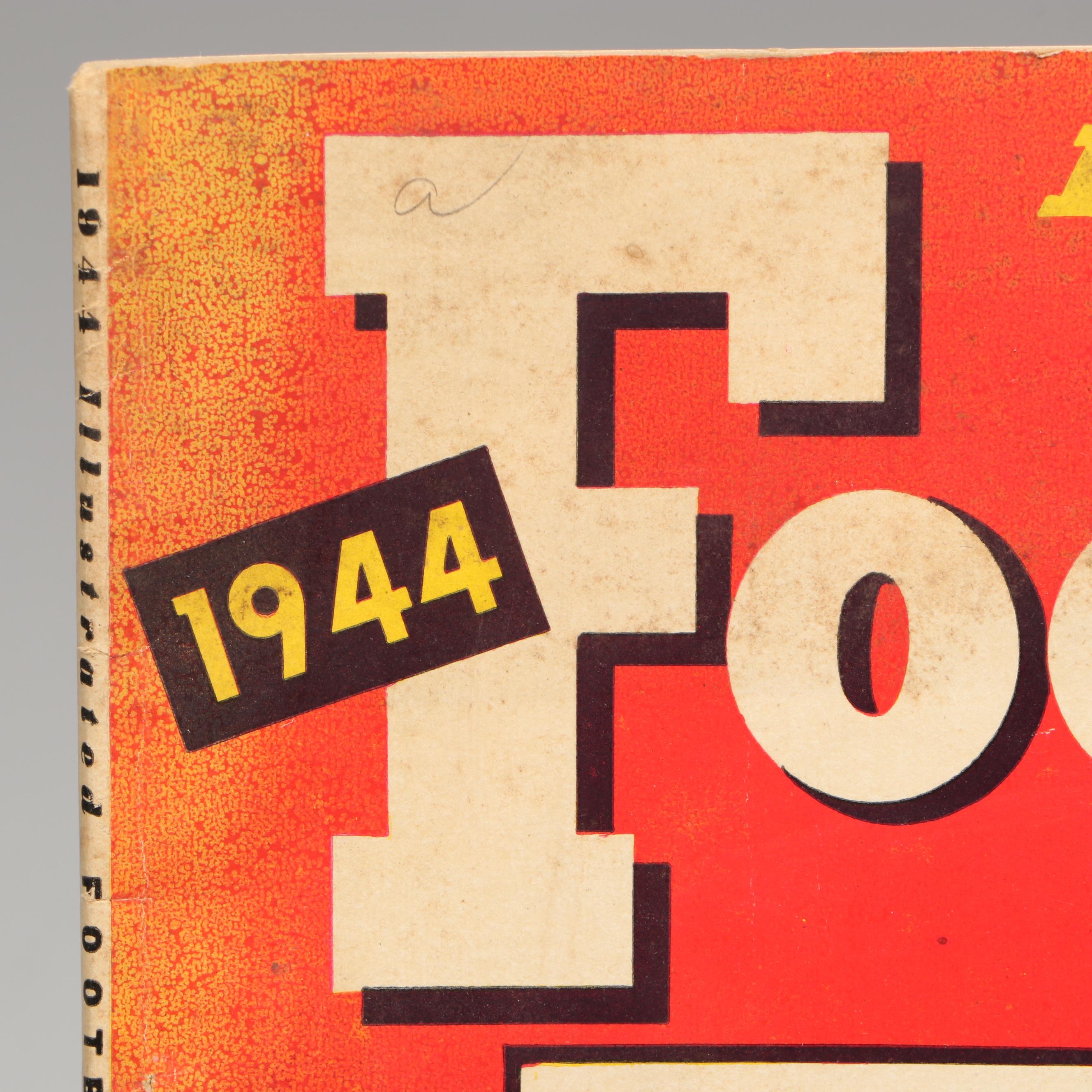 "Illustrated Football Annual" Magazines, 1943-1944