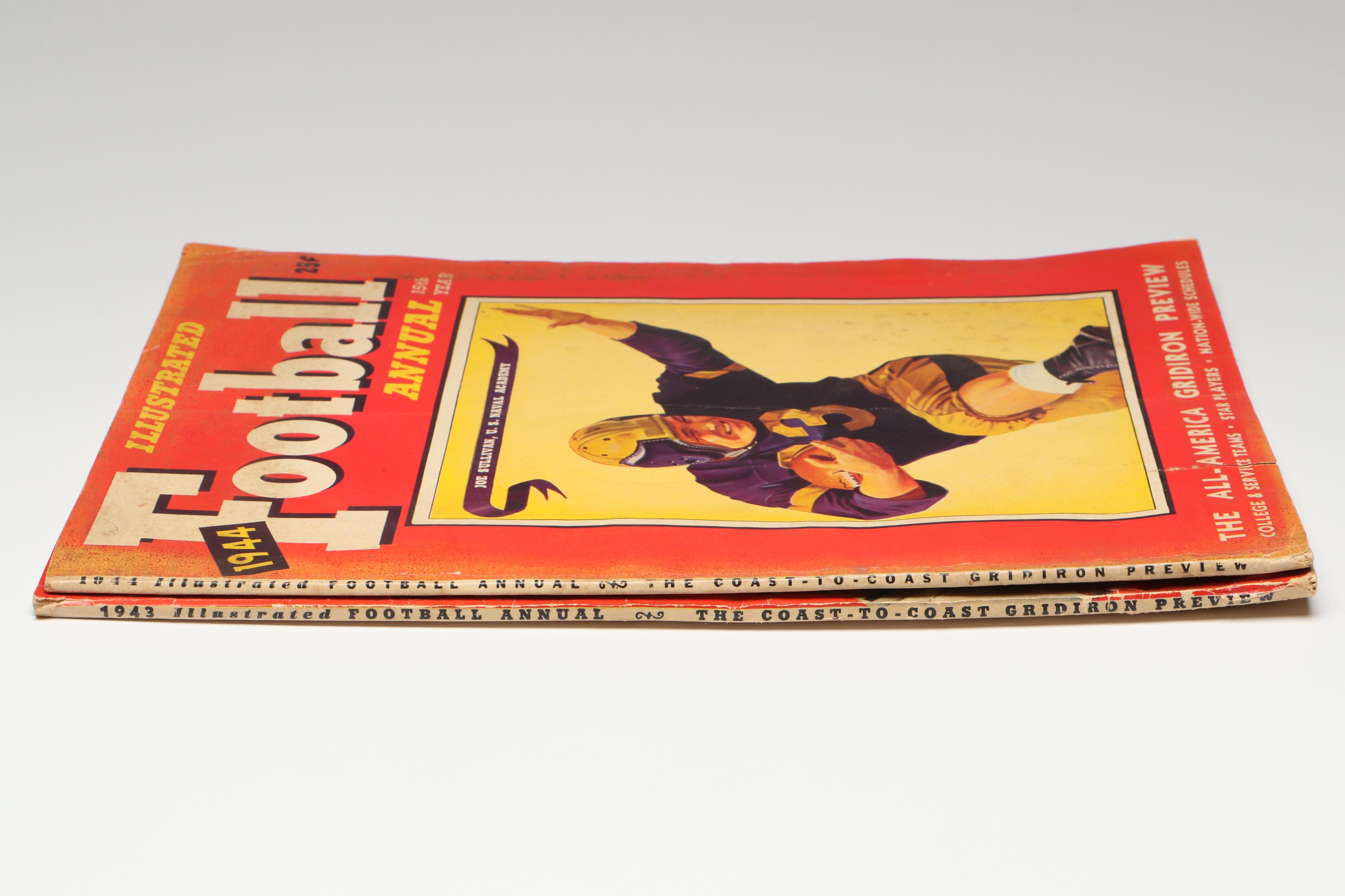 "Illustrated Football Annual" Magazines, 1943-1944