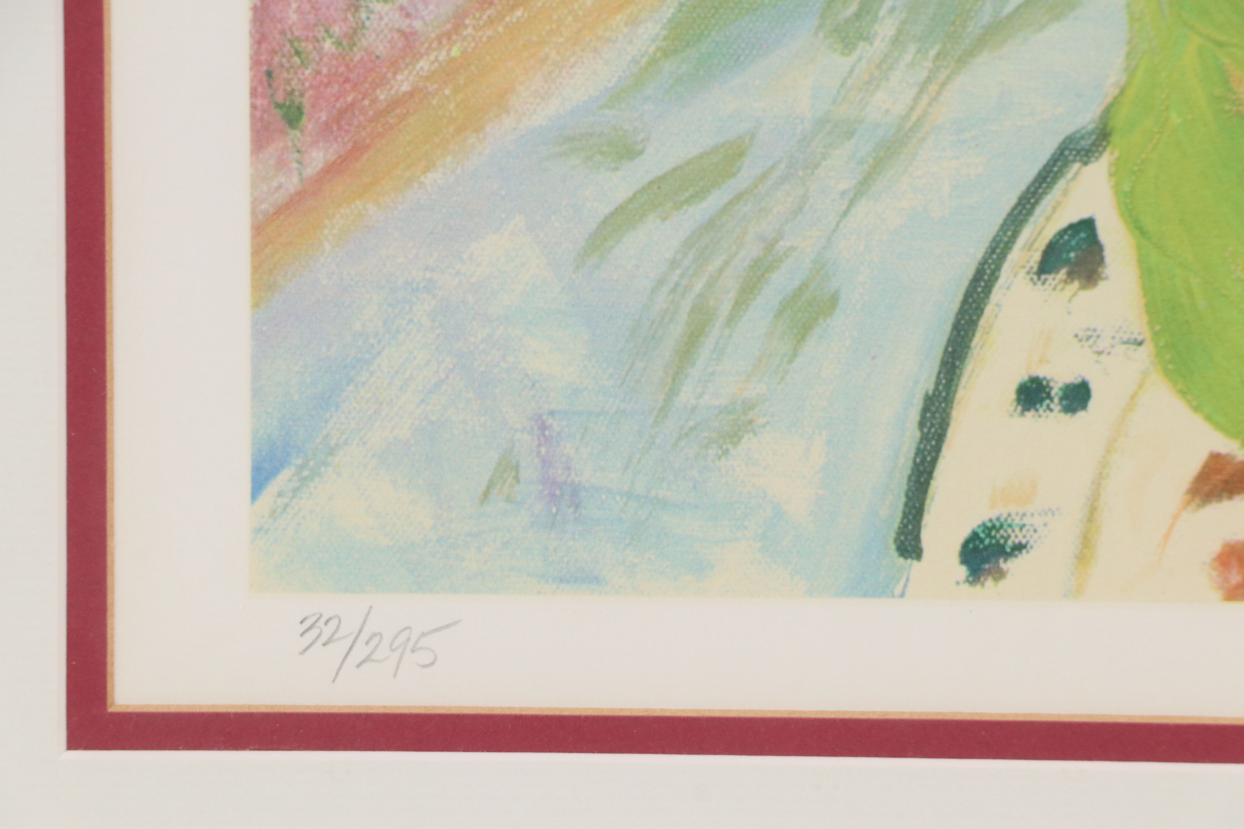 G. Lindsey Floral Still Life Digital Print with Screenprinted Accents