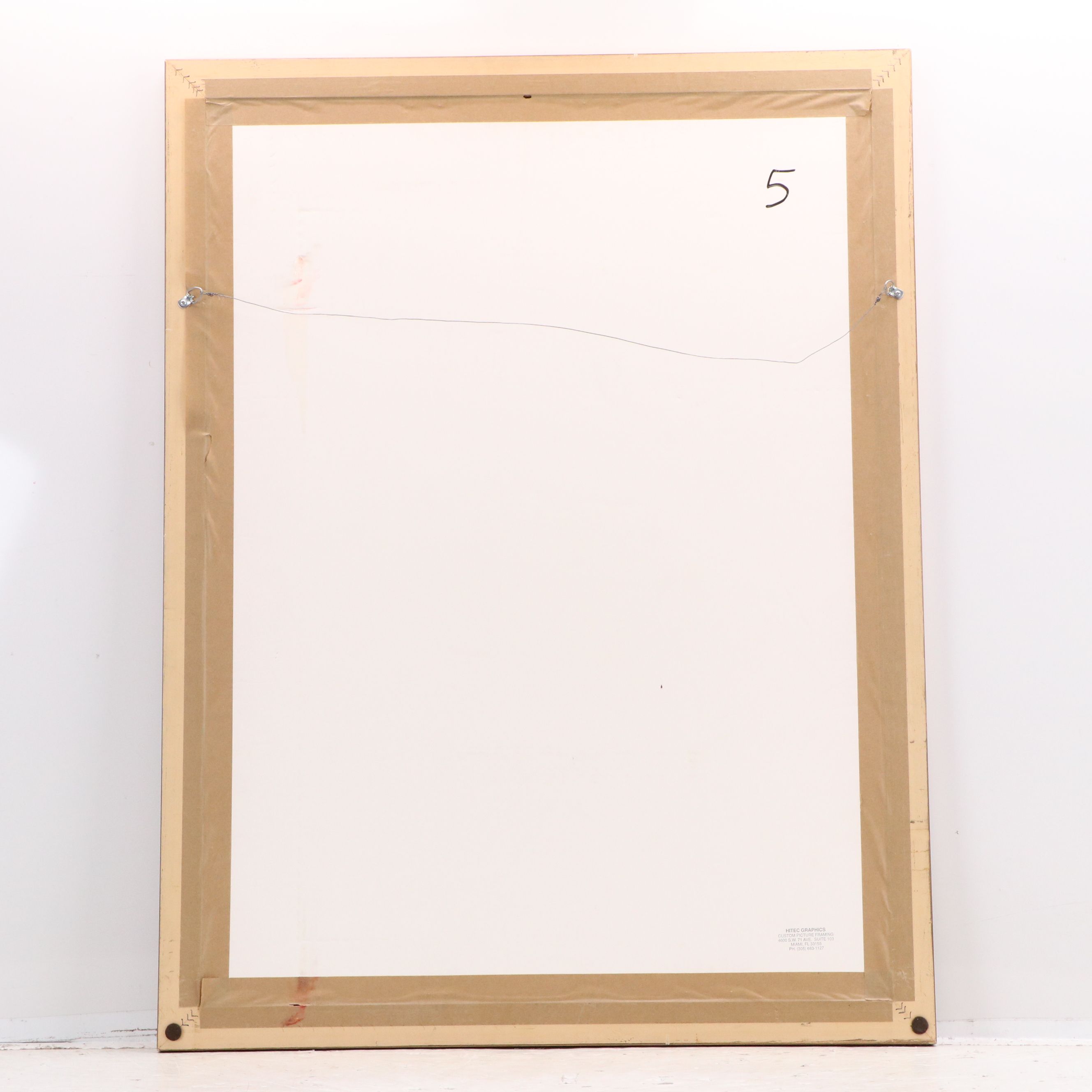 G. Lindsey Floral Still Life Digital Print with Screenprinted Accents