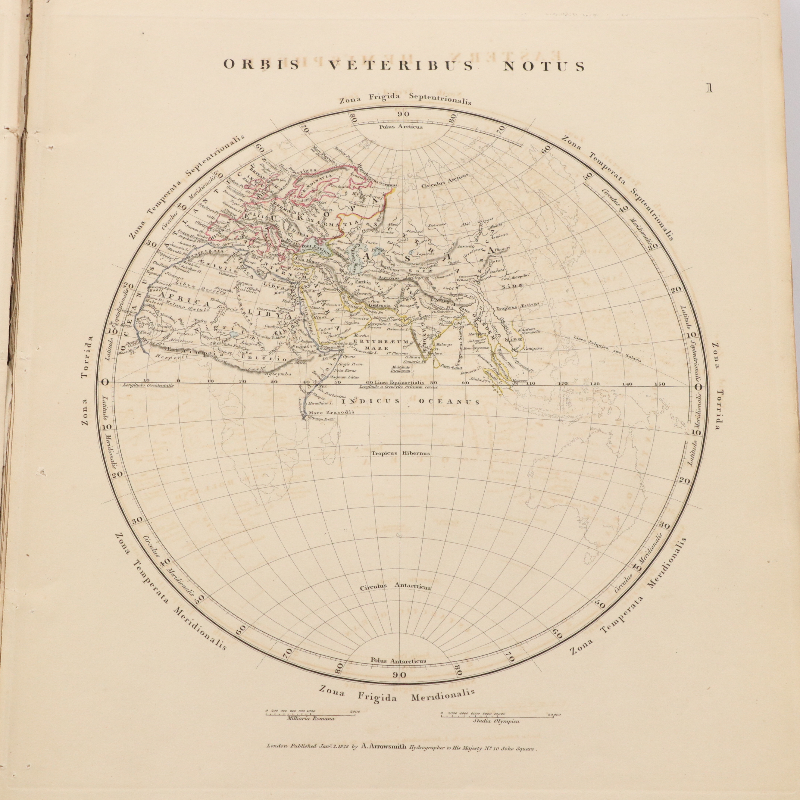 "A Comparative Atlas of Ancient and Modern Geography" by A. Arrowsmith, 1828