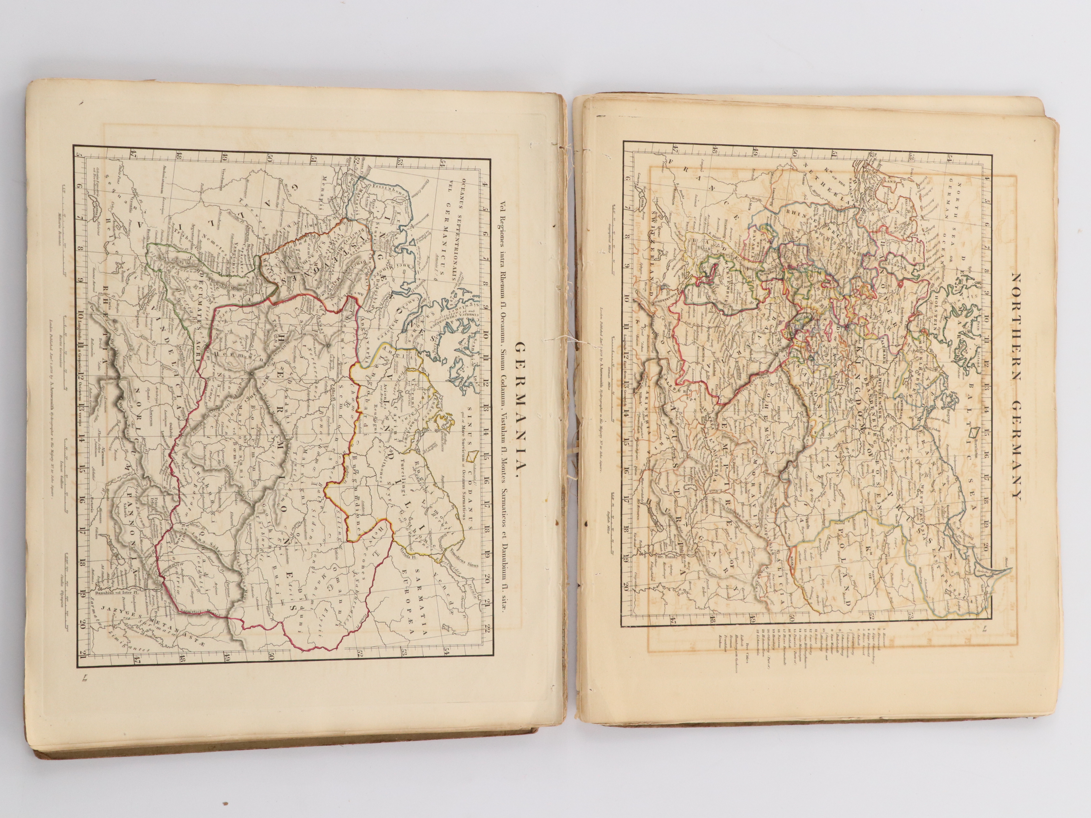 "A Comparative Atlas of Ancient and Modern Geography" by A. Arrowsmith, 1828