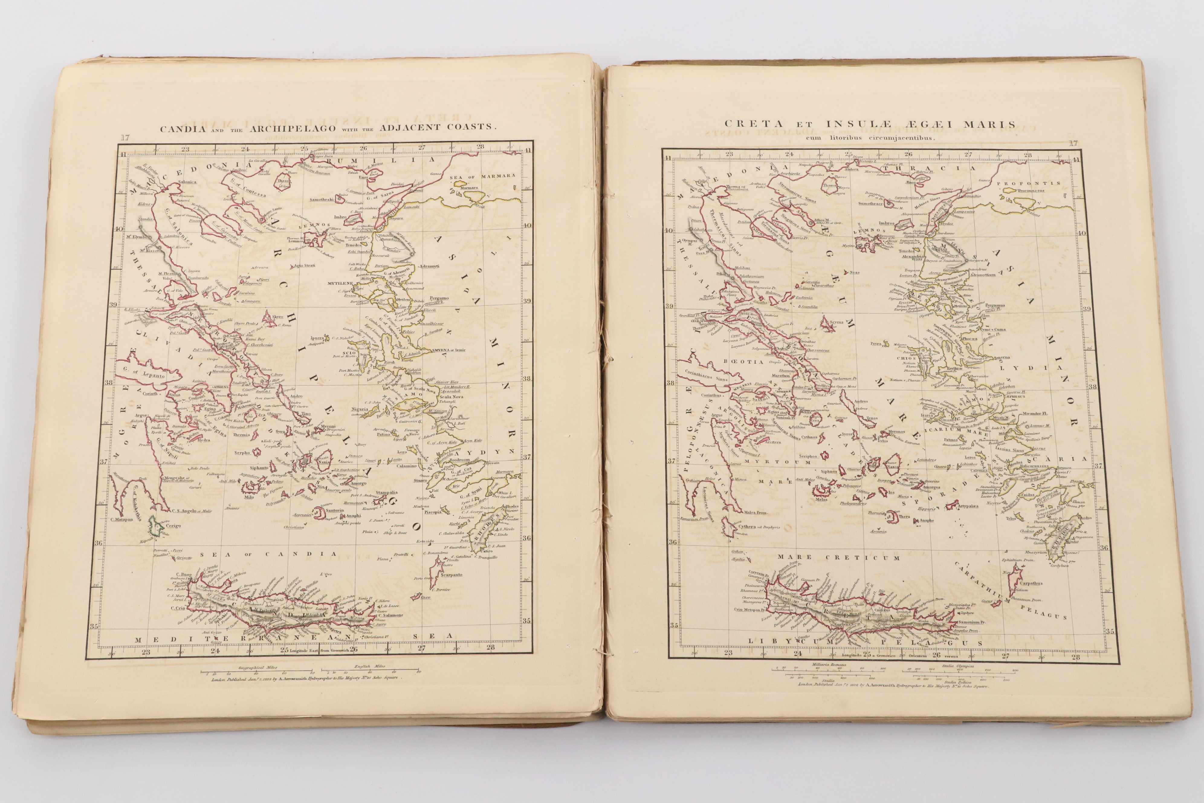 "A Comparative Atlas of Ancient and Modern Geography" by A. Arrowsmith, 1828