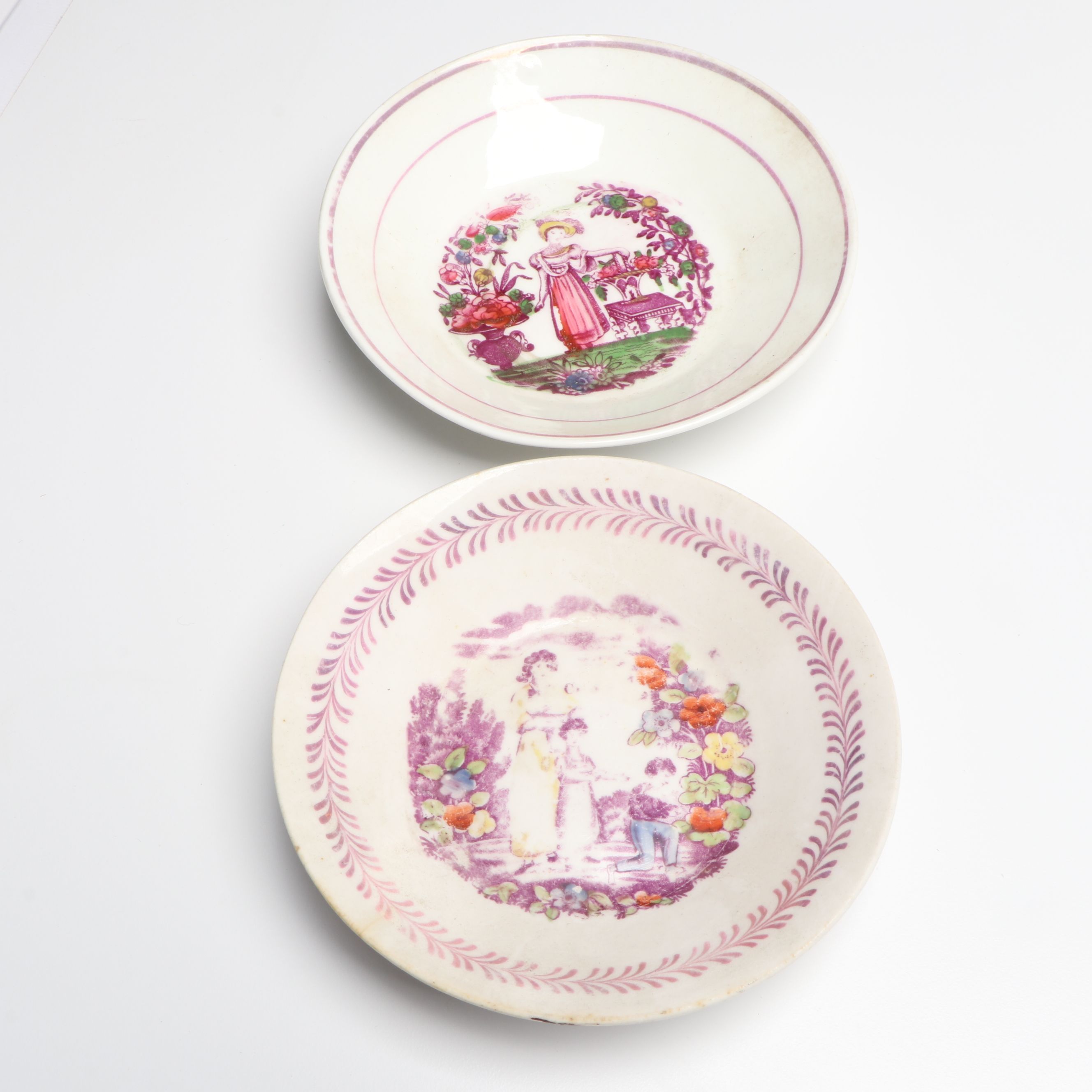 Homer Laughlin "Harlequin Rose" Covered Casserole with Other Pink Dinnerware