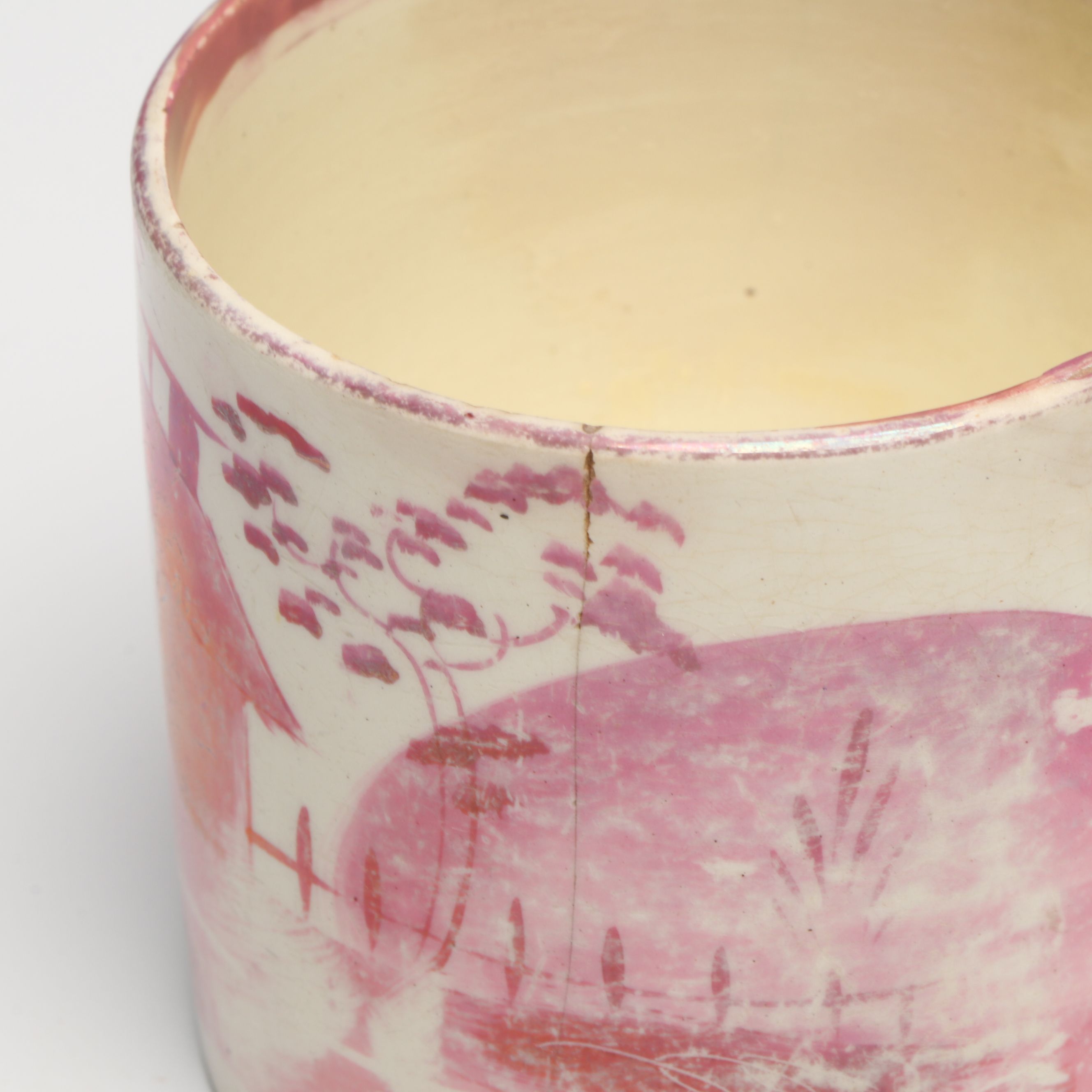 Homer Laughlin "Harlequin Rose" Covered Casserole with Other Pink Dinnerware