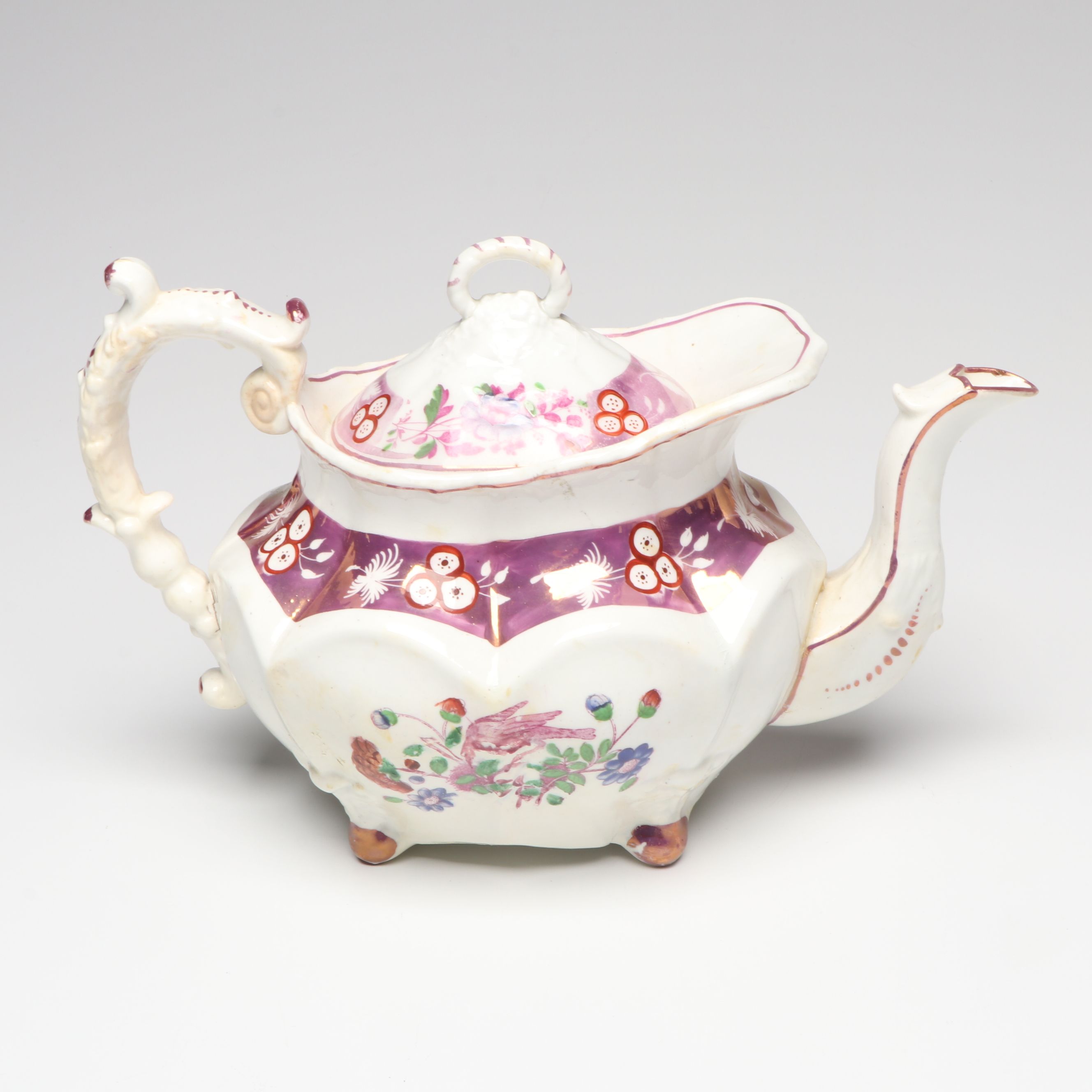 Homer Laughlin "Harlequin Rose" Covered Casserole with Other Pink Dinnerware